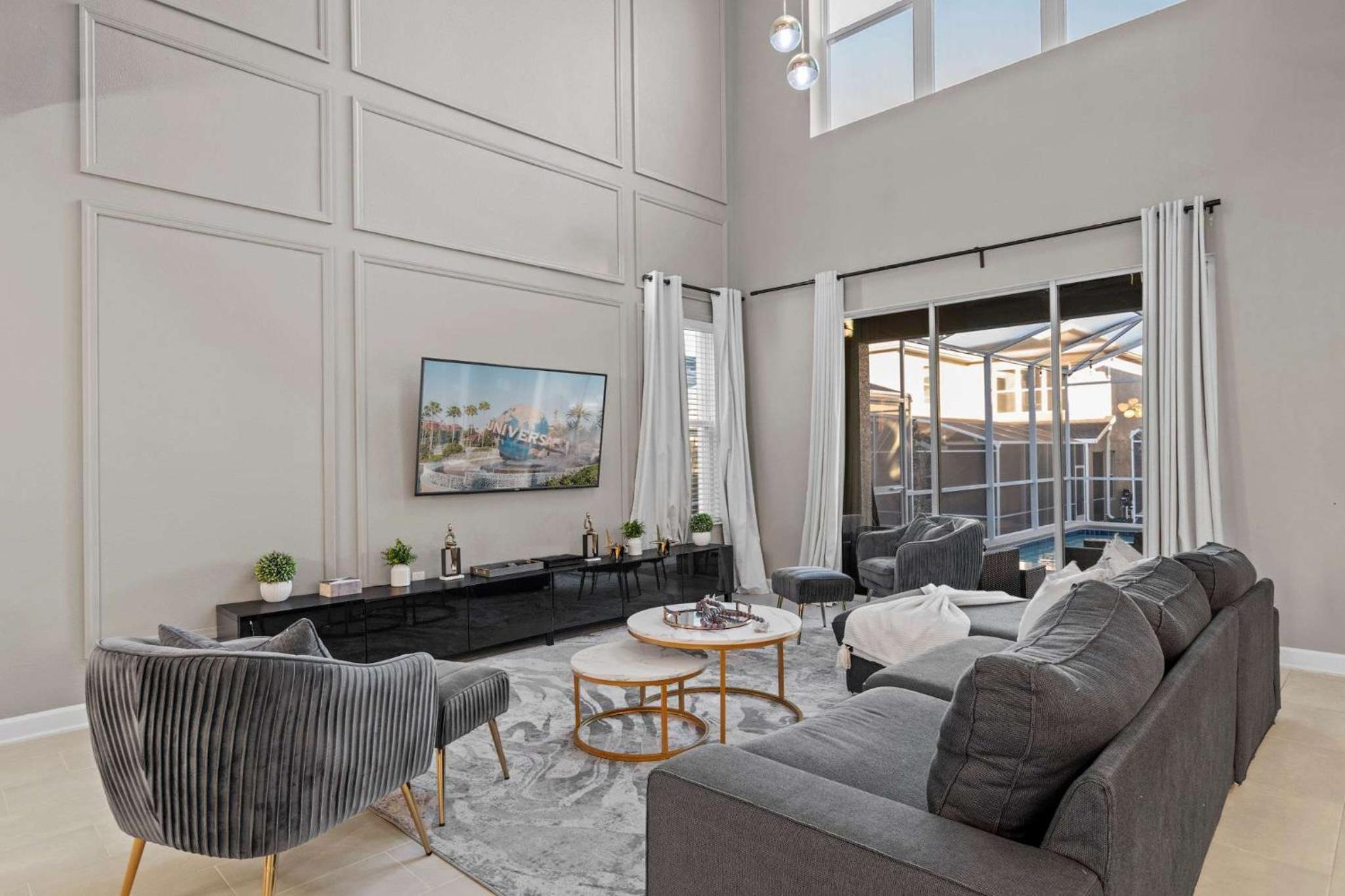 581 Epic Family Villa near Disney with Private Pool & Game Room
