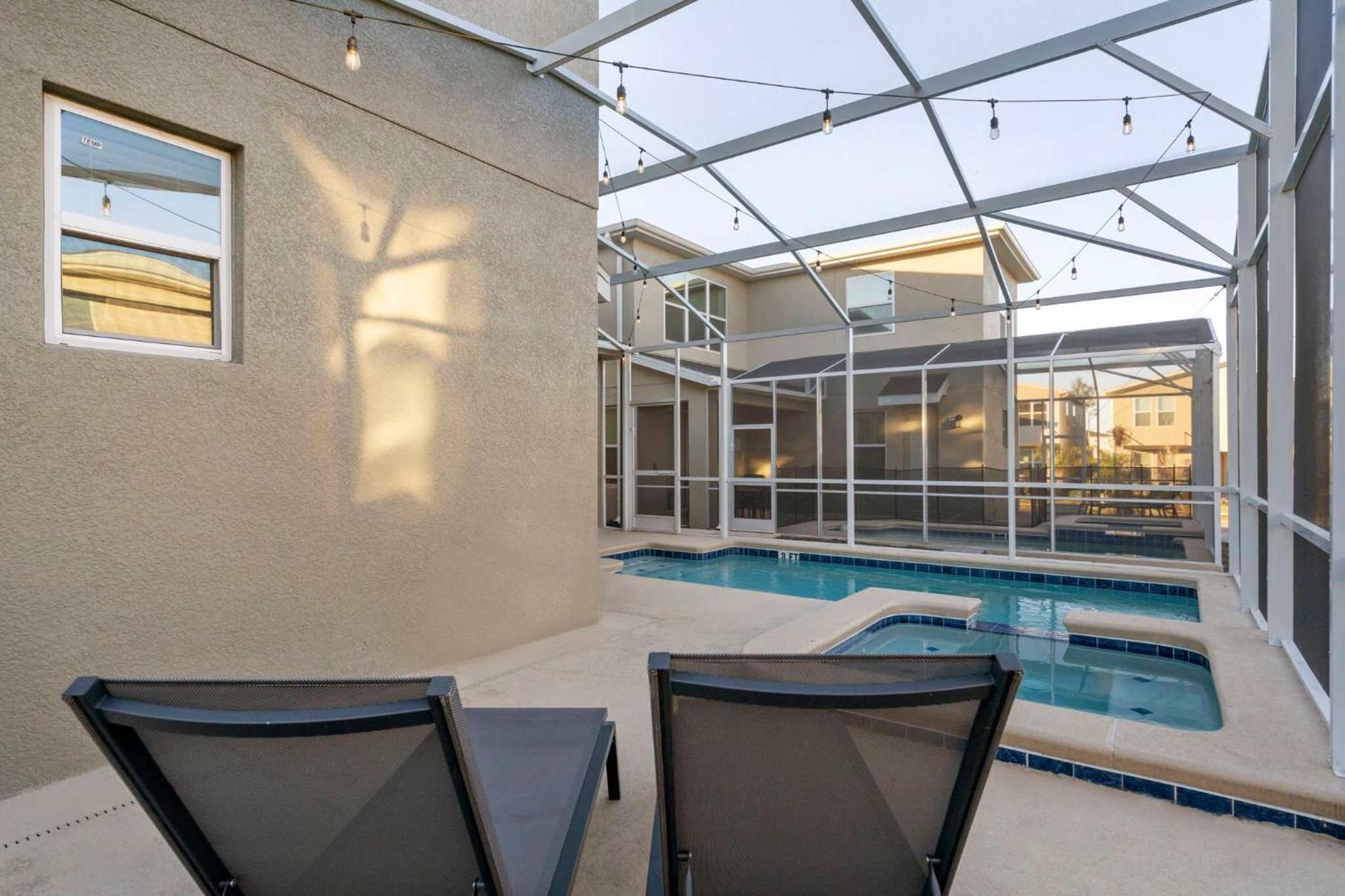 581 Epic Family Villa near Disney with Private Pool & Game Room
