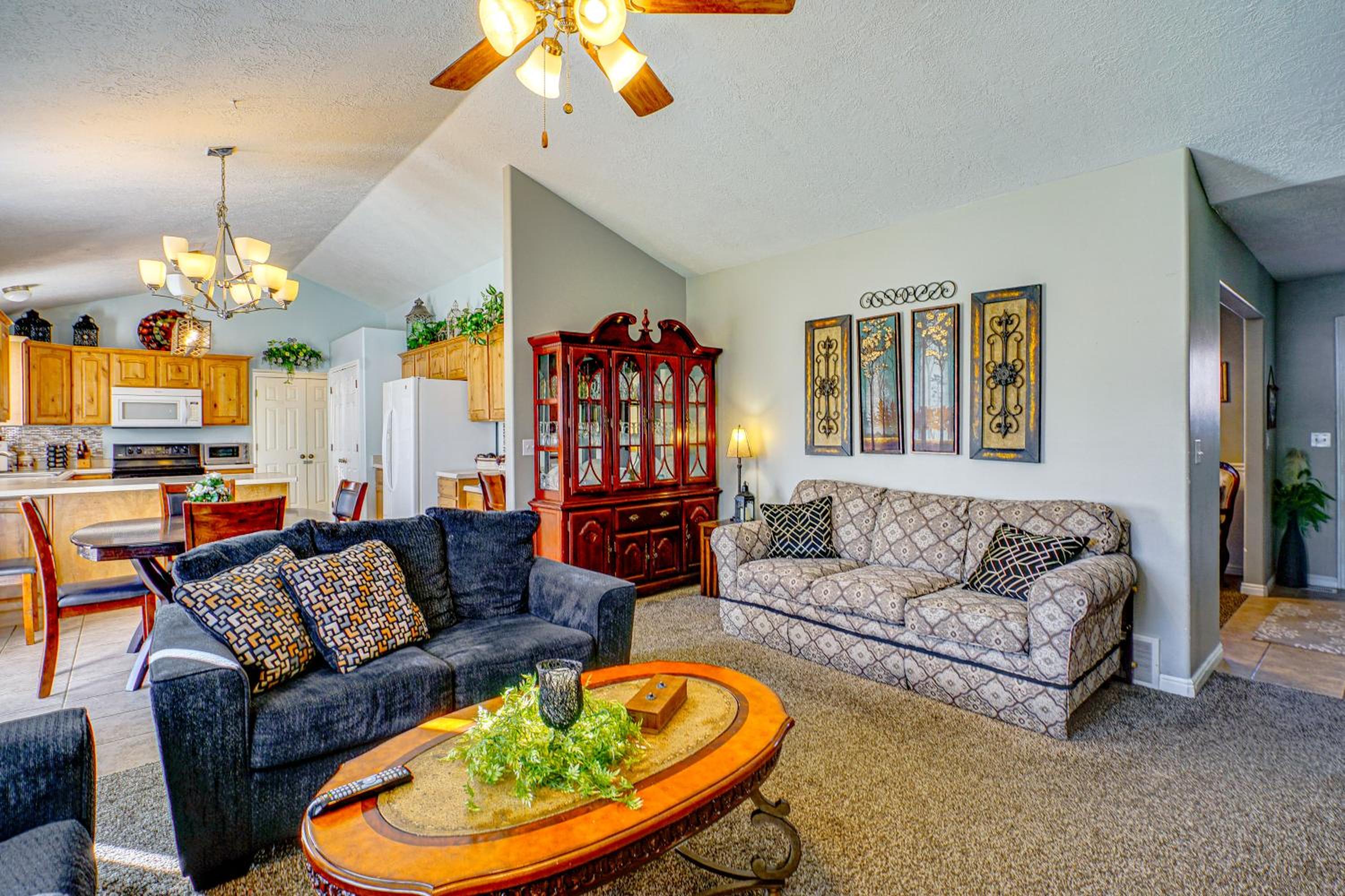 3,500-Sq-Ft Holiday Gem with Game Room in Heber City