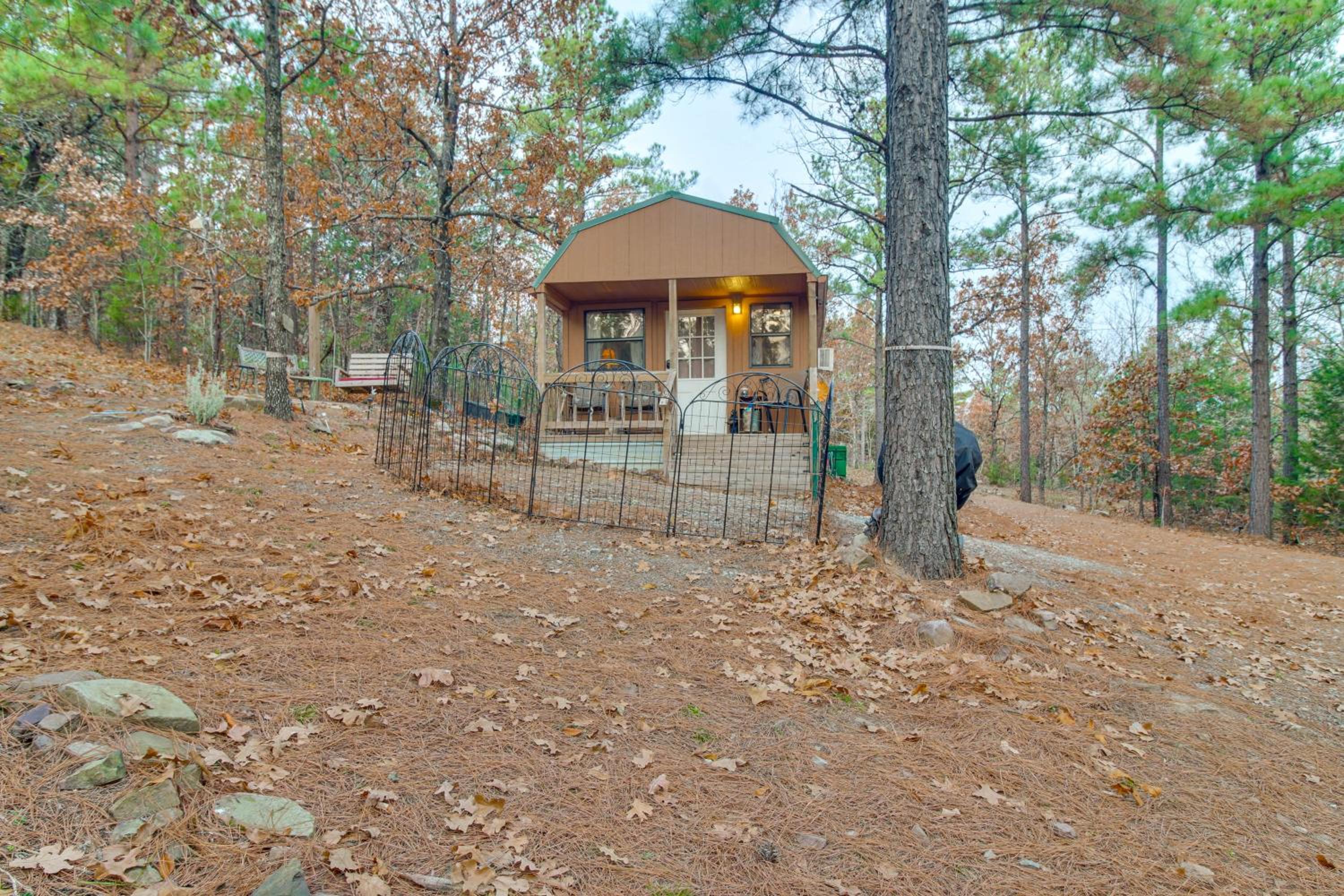 Hike the Ouachitas! Remote Mtn Hideaway with Trails