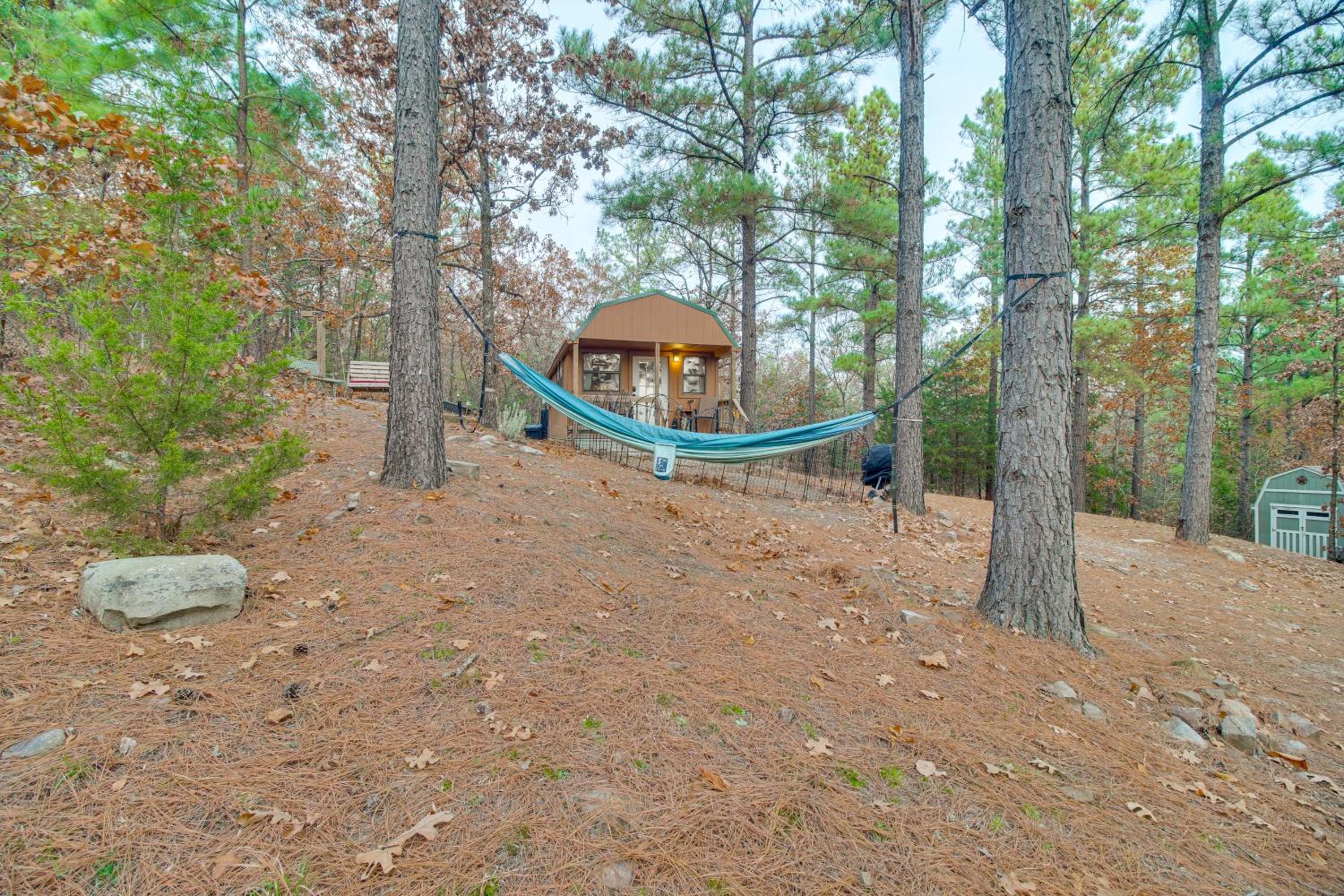 Hike the Ouachitas! Remote Mtn Hideaway with Trails