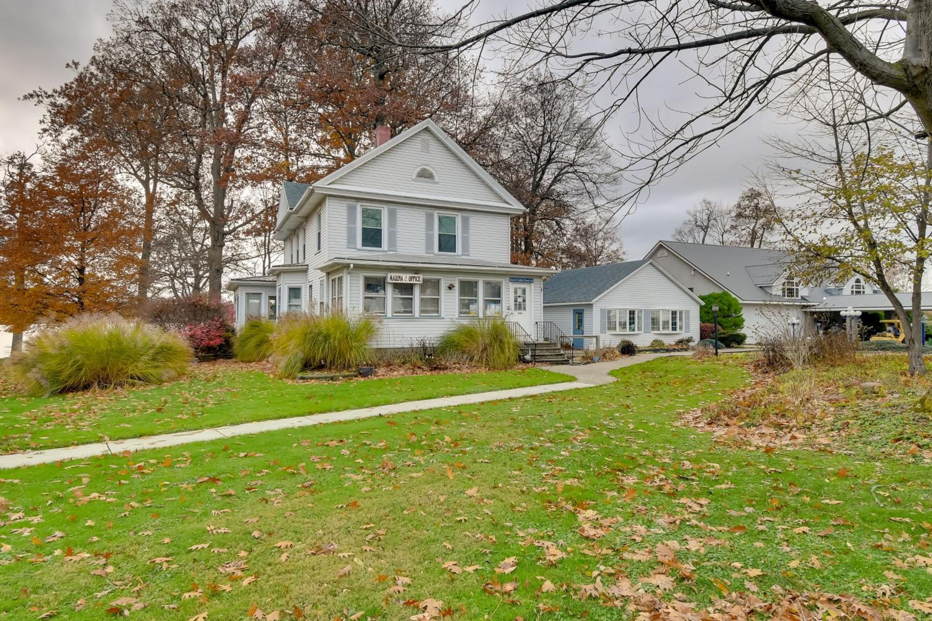Lake Access and Incredible Views at Sodus Bay Home!