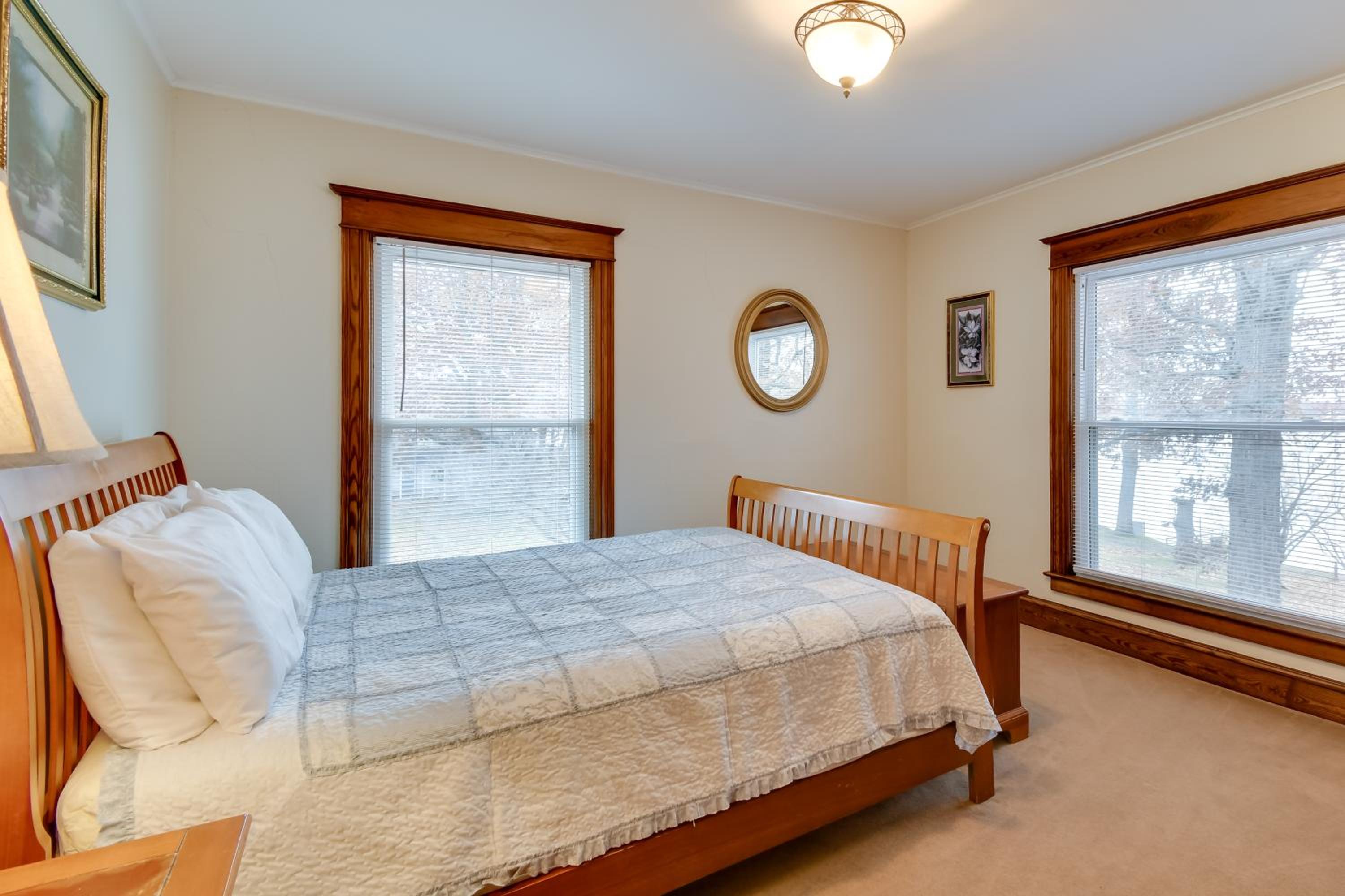 Lake Access and Incredible Views at Sodus Bay Home!