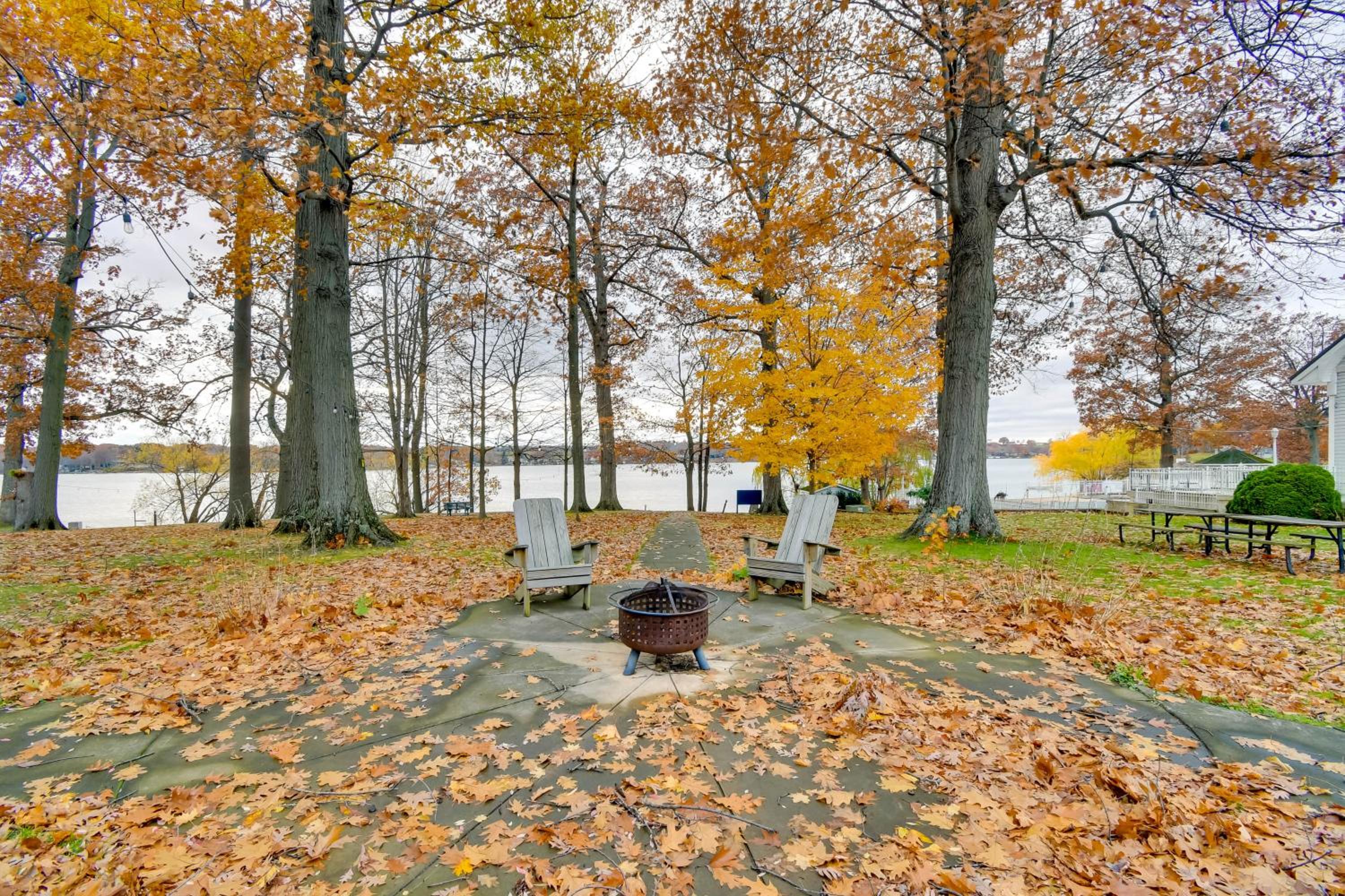 Lake Access and Incredible Views at Sodus Bay Home!