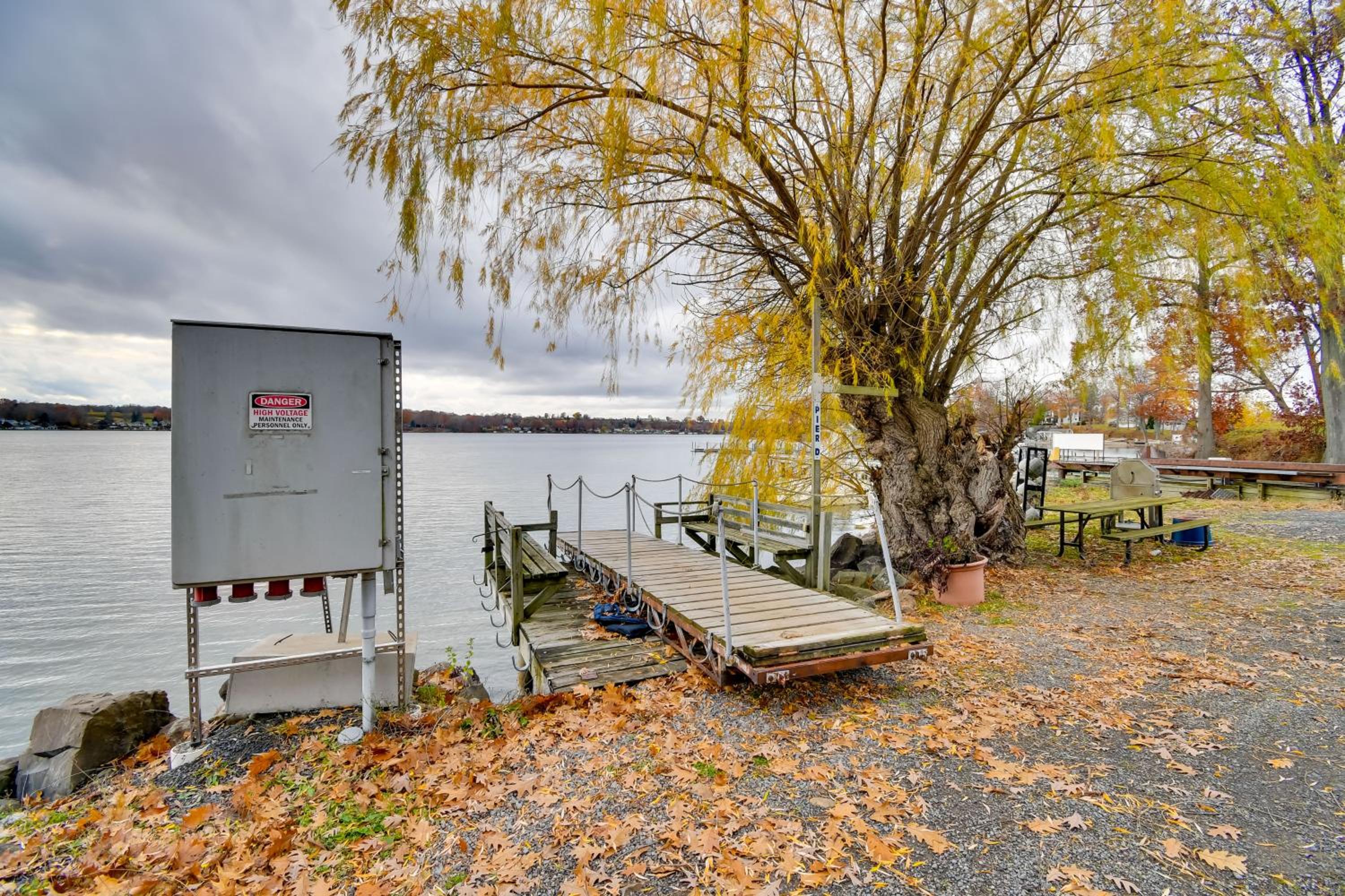 Lake Access and Incredible Views at Sodus Bay Home!