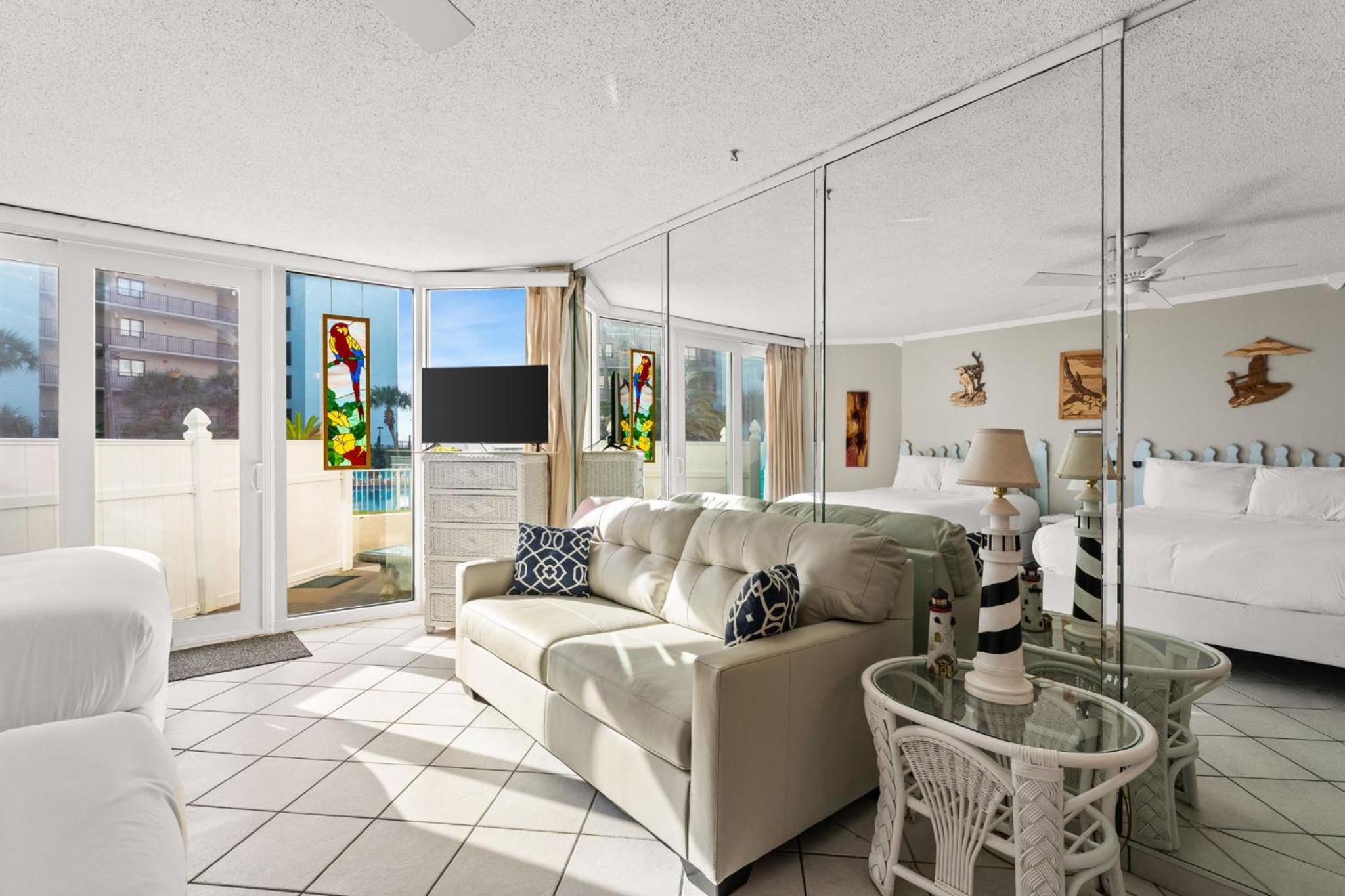 Beach Front Ocean View Condo - Top of the Gulf 105