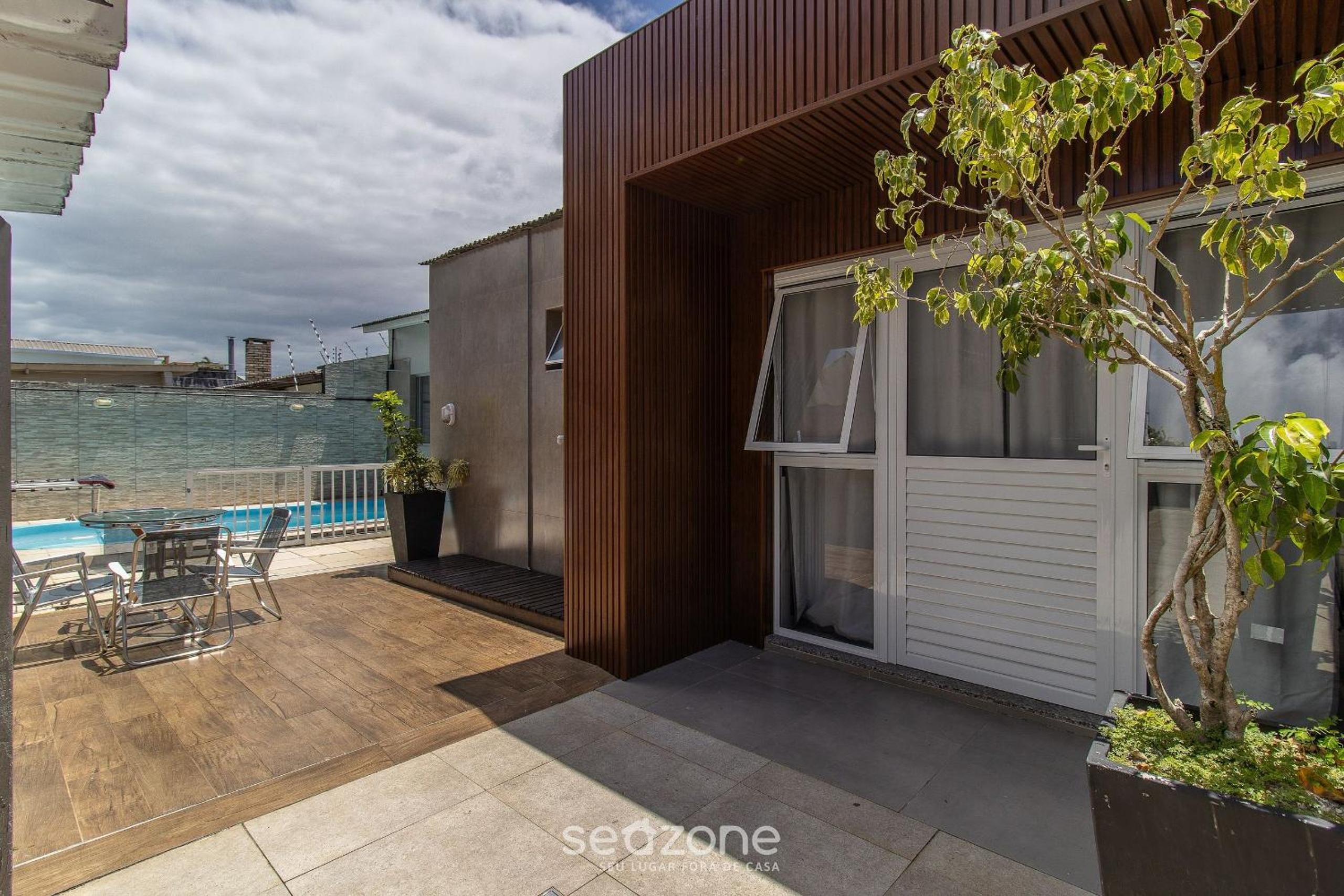 Modern Studio in Condominium with Pool in Floripa - ASK