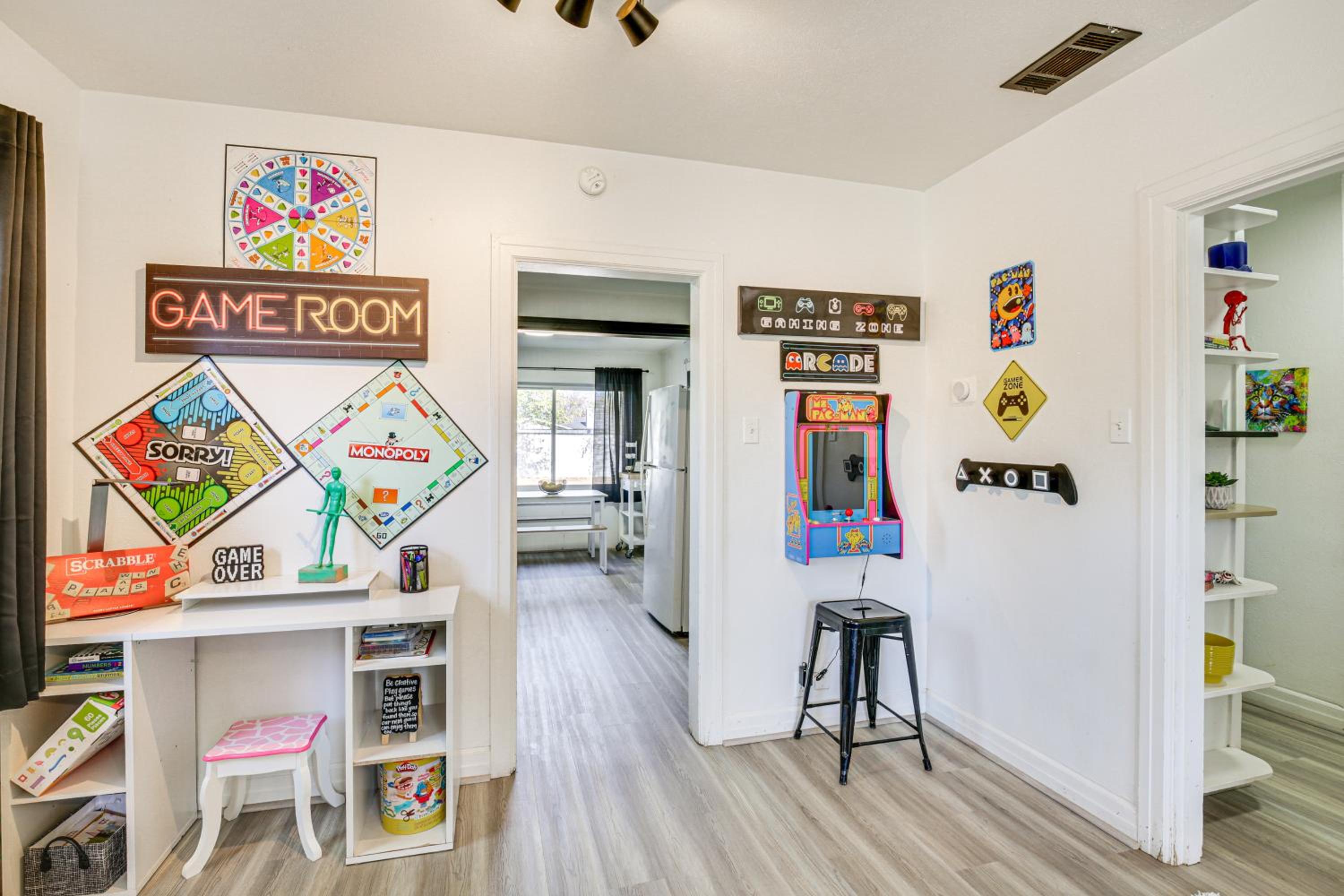 Time Machine Games Galore in Lubbock Home By TTU!