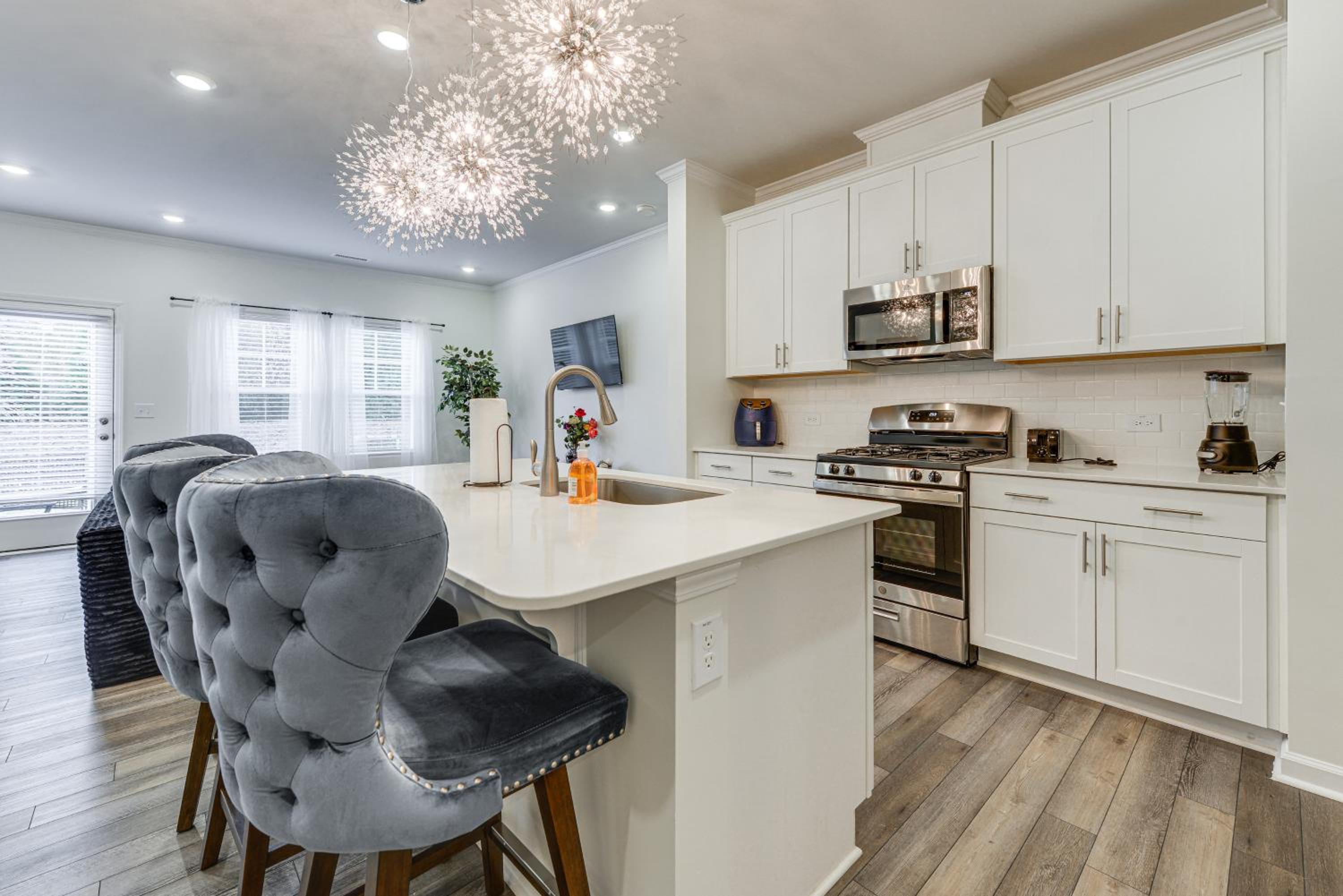 Private Patio! Sleek and Stylish Smithfield Townhome