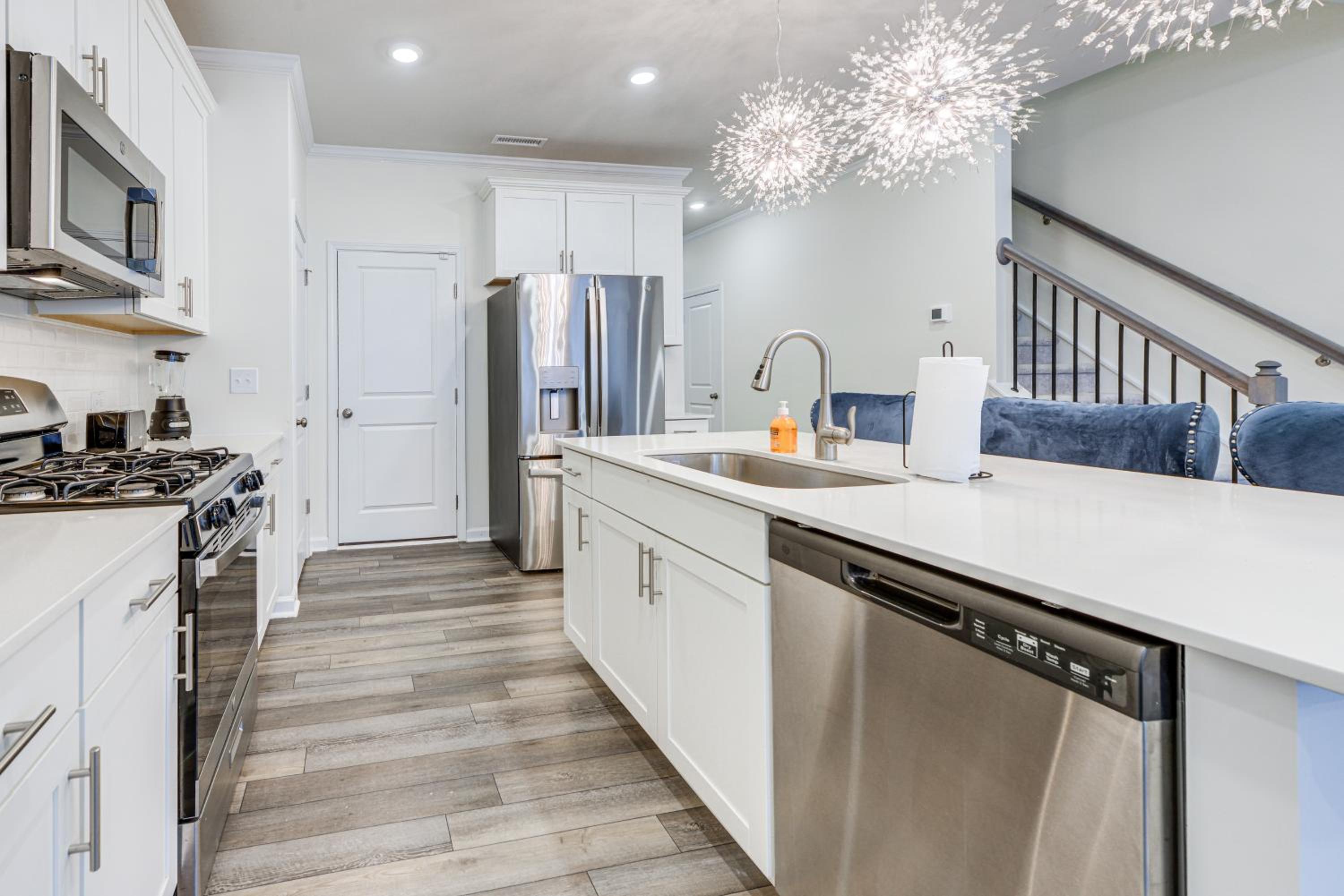 Private Patio! Sleek and Stylish Smithfield Townhome