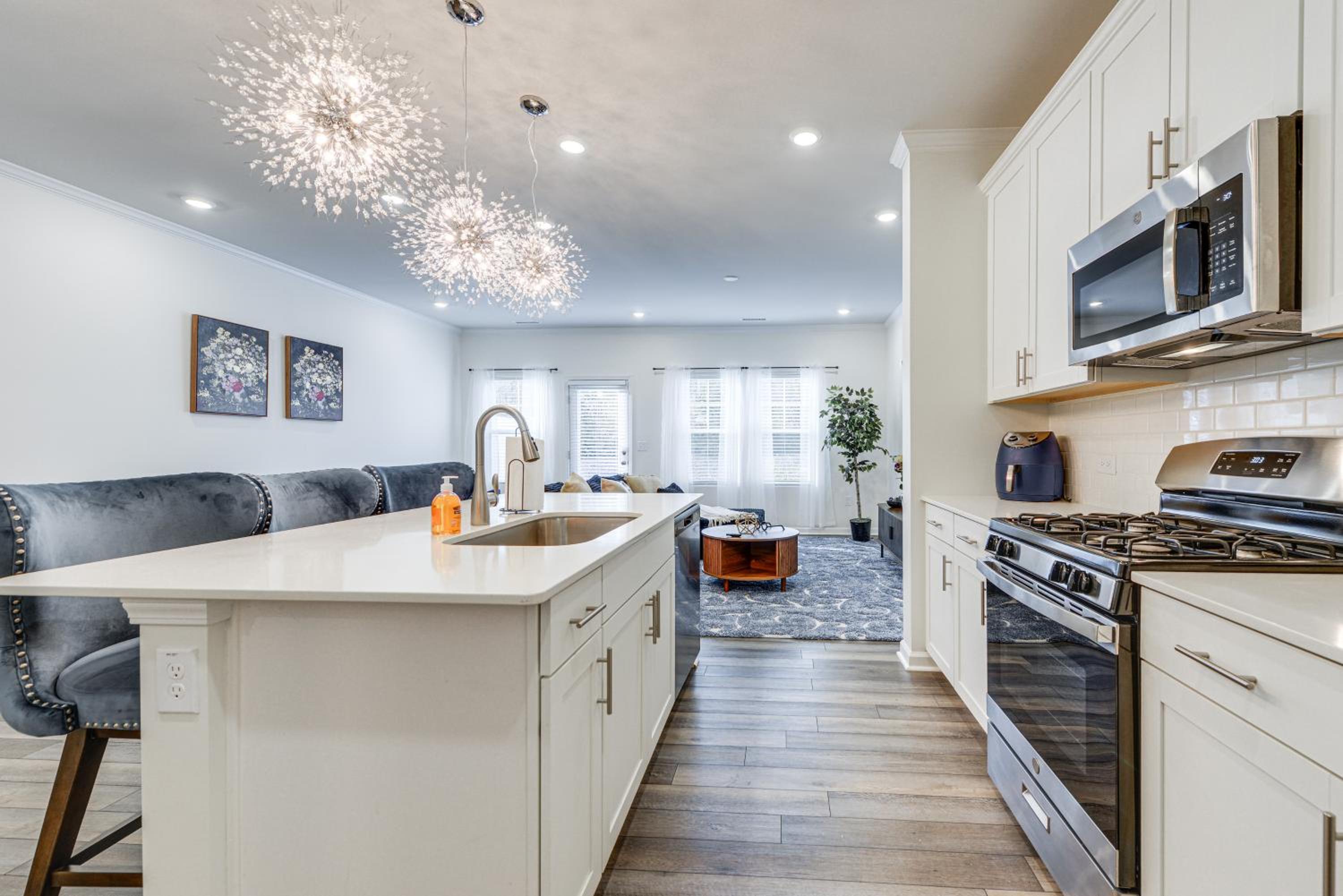Private Patio! Sleek and Stylish Smithfield Townhome