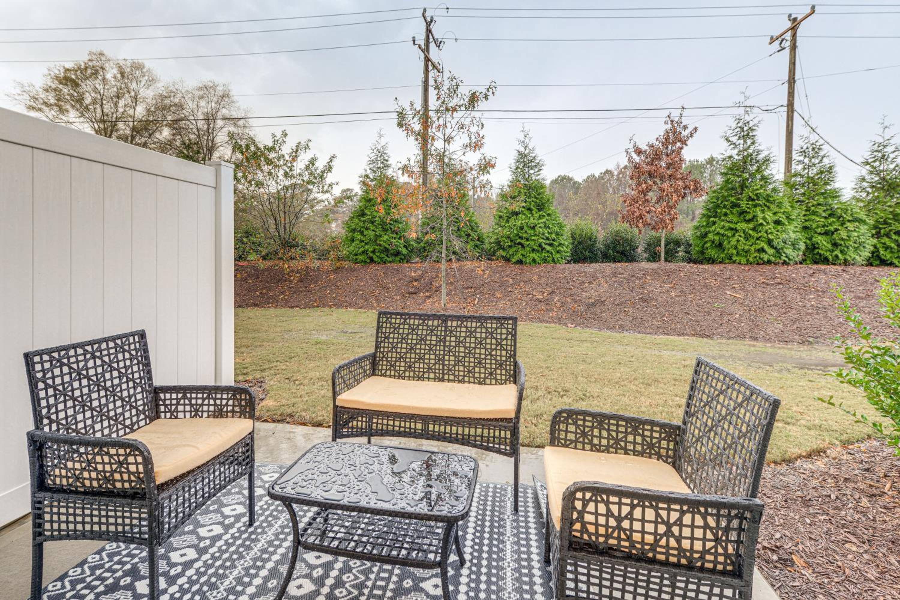 Private Patio! Sleek and Stylish Smithfield Townhome