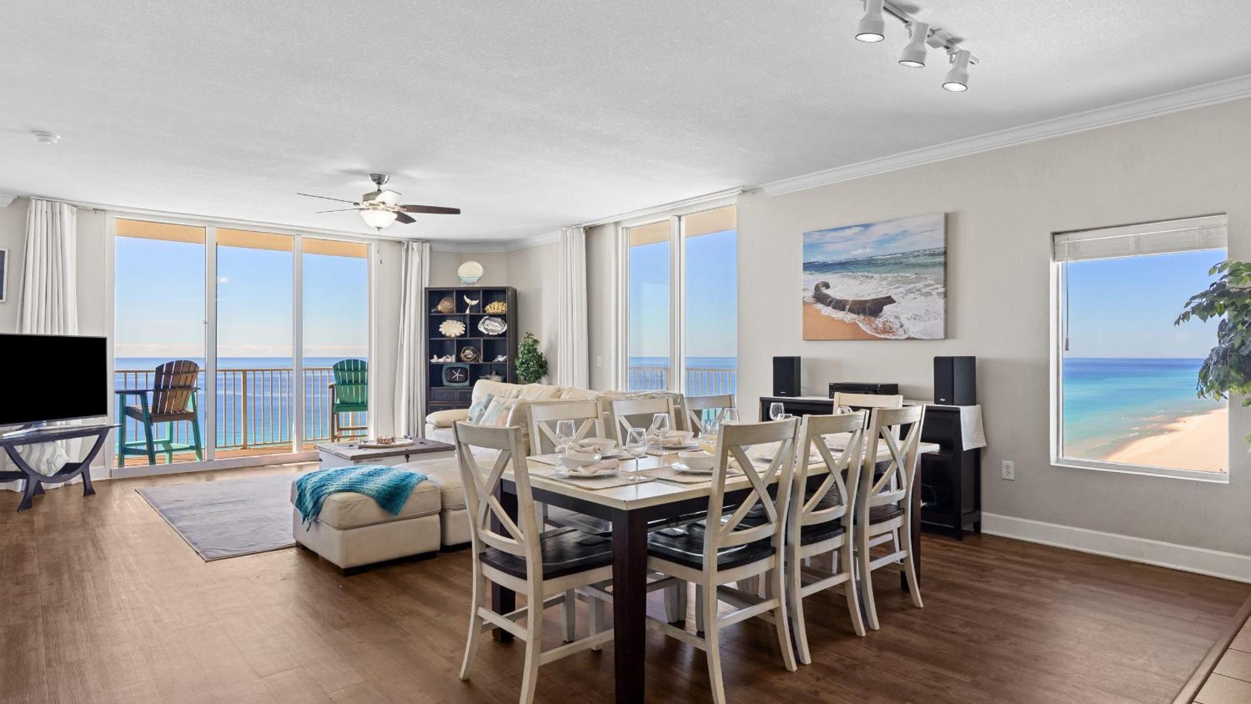 Gulf-Front PCB Condo w Balcony Resort Amenities Game Room Pools Beach Gear Tortuga 1301 by AvantStay