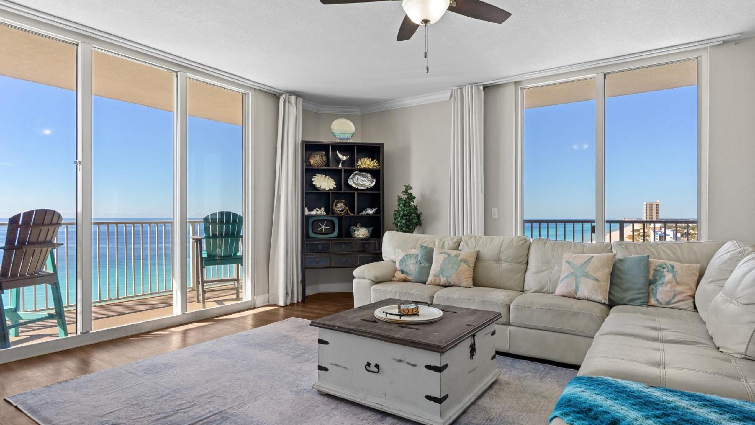 Gulf-Front PCB Condo w Balcony Resort Amenities Game Room Pools Beach Gear Tortuga 1301 by AvantStay