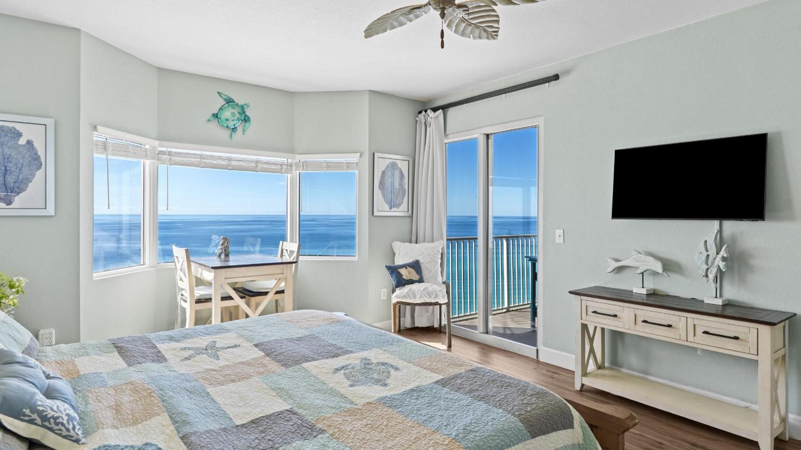 Gulf-Front PCB Condo w Balcony Resort Amenities Game Room Pools Beach Gear Tortuga 1301 by AvantStay