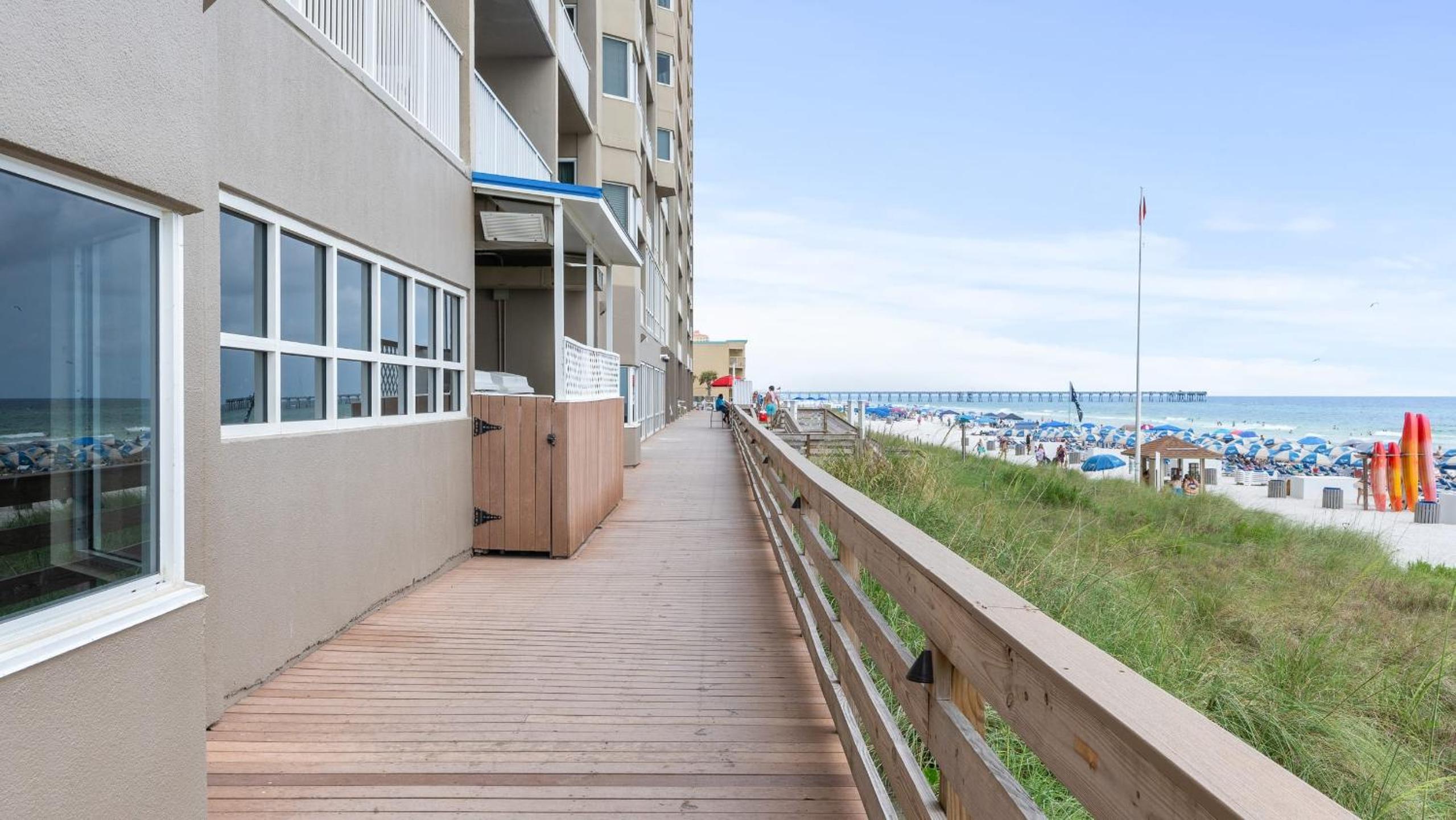 Gulf-Front PCB Condo w Balcony Resort Amenities Game Room Pools Beach Gear Tortuga 1301 by AvantStay