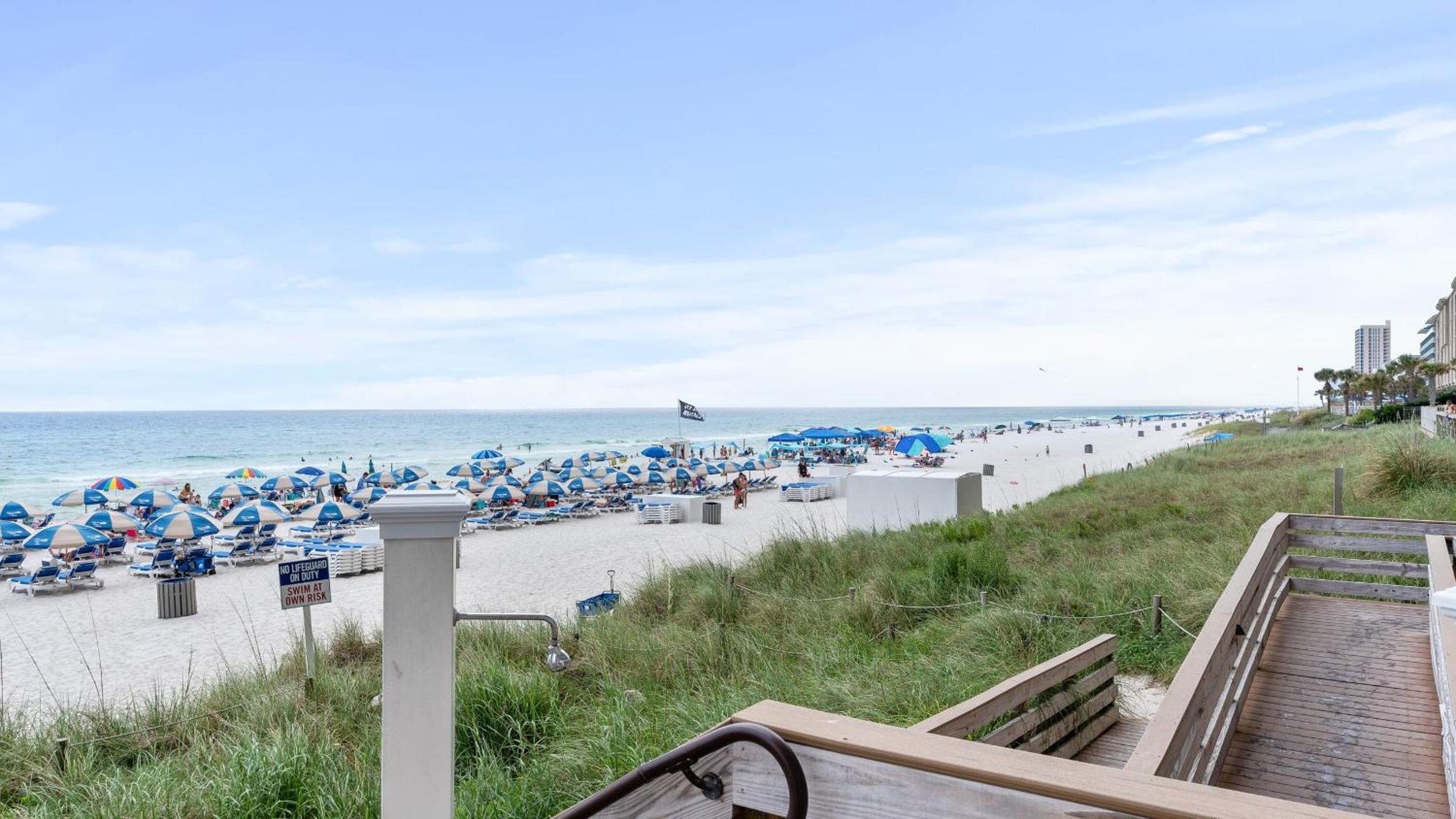 Gulf-Front PCB Condo w Balcony Resort Amenities Game Room Pools Beach Gear Tortuga 1301 by AvantStay