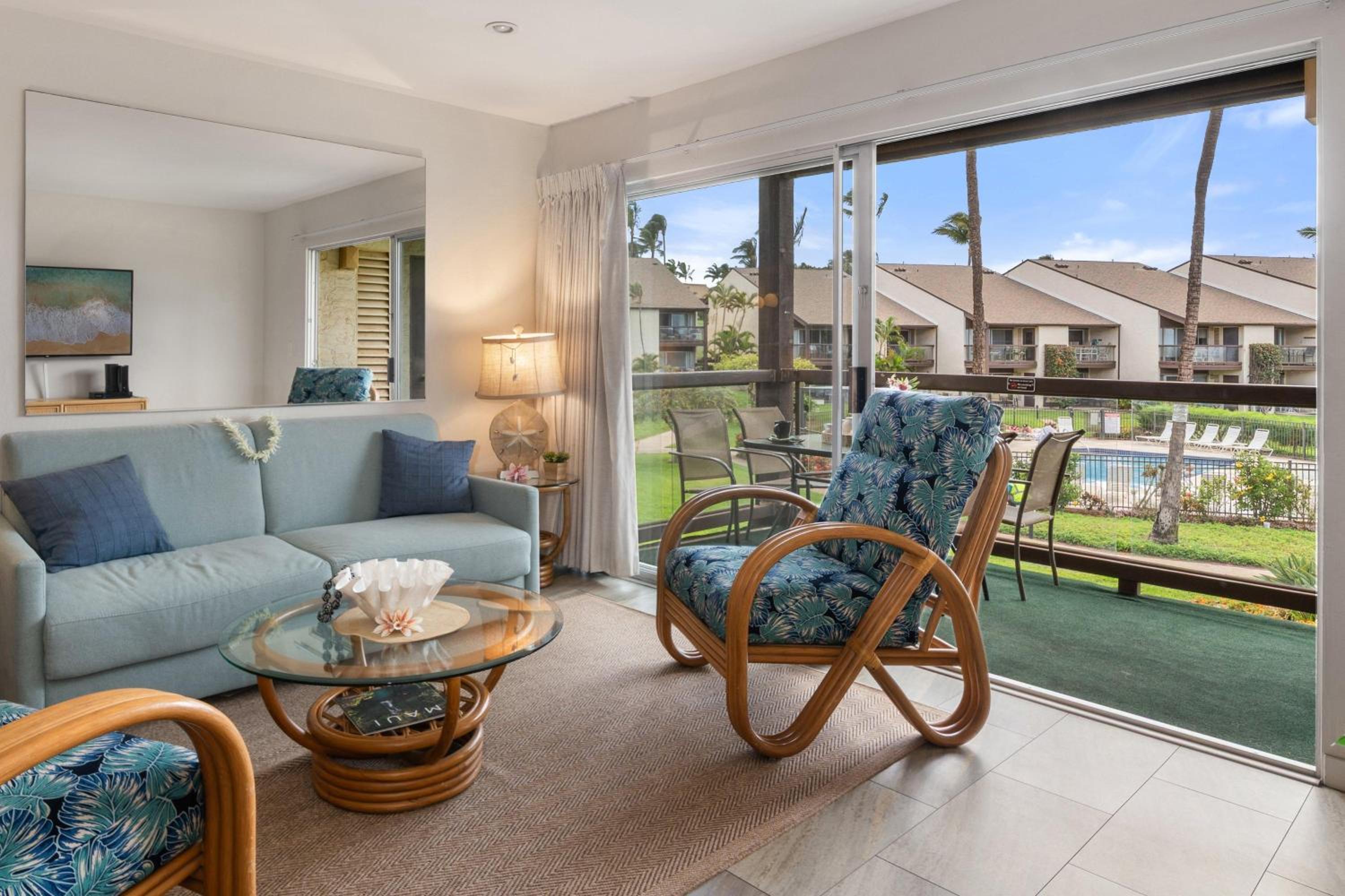 Hale Kamaole 210 · HAK 210 1BD Ocean view Walk to the Beach and