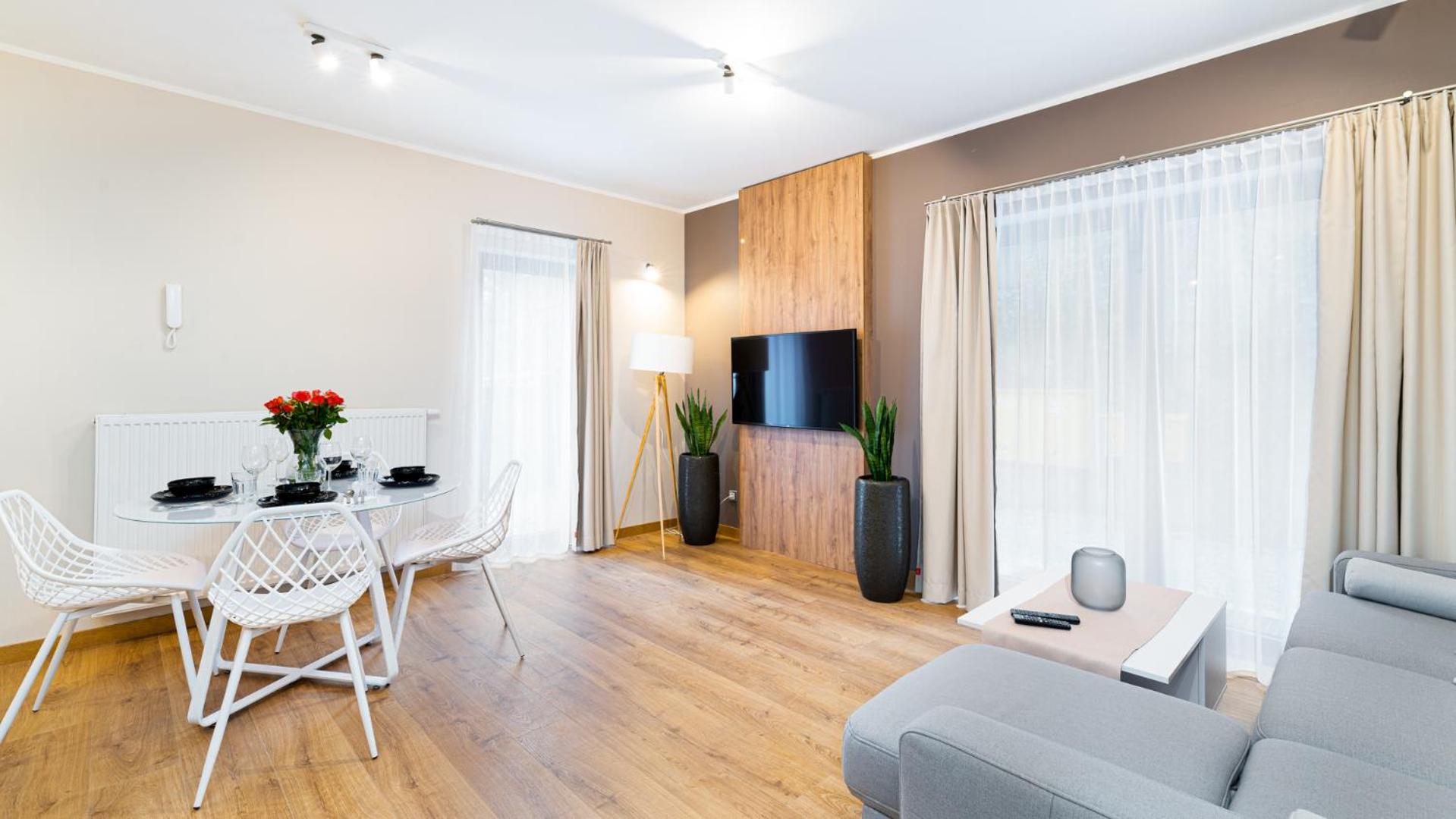 Wonder Home - apartamenty z tarasami lub balkonami, blisko kompleksu narciarskiego Ski Arena i Kościoła Wang