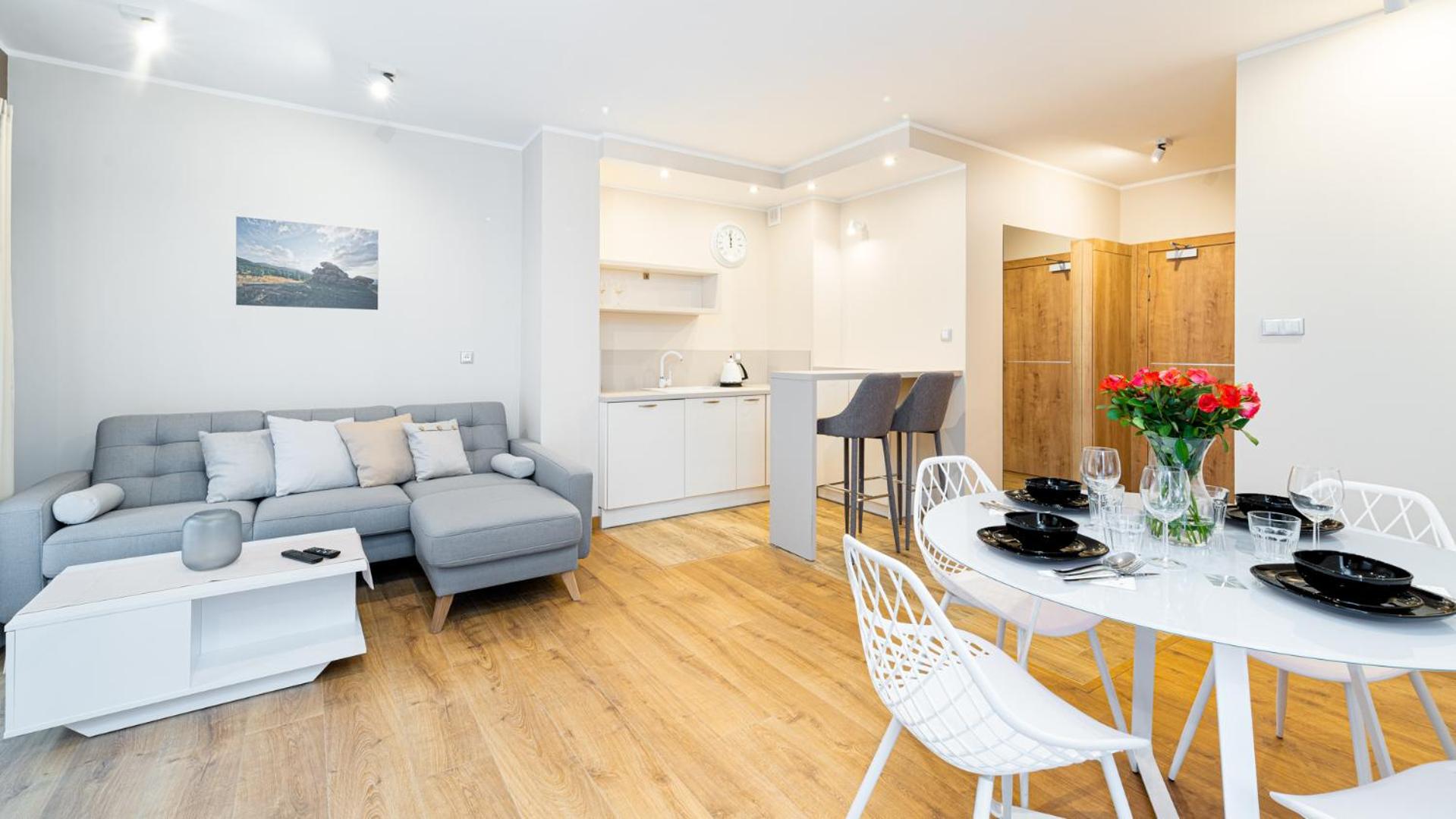 Wonder Home - apartamenty z tarasami lub balkonami, blisko kompleksu narciarskiego Ski Arena i Kościoła Wang