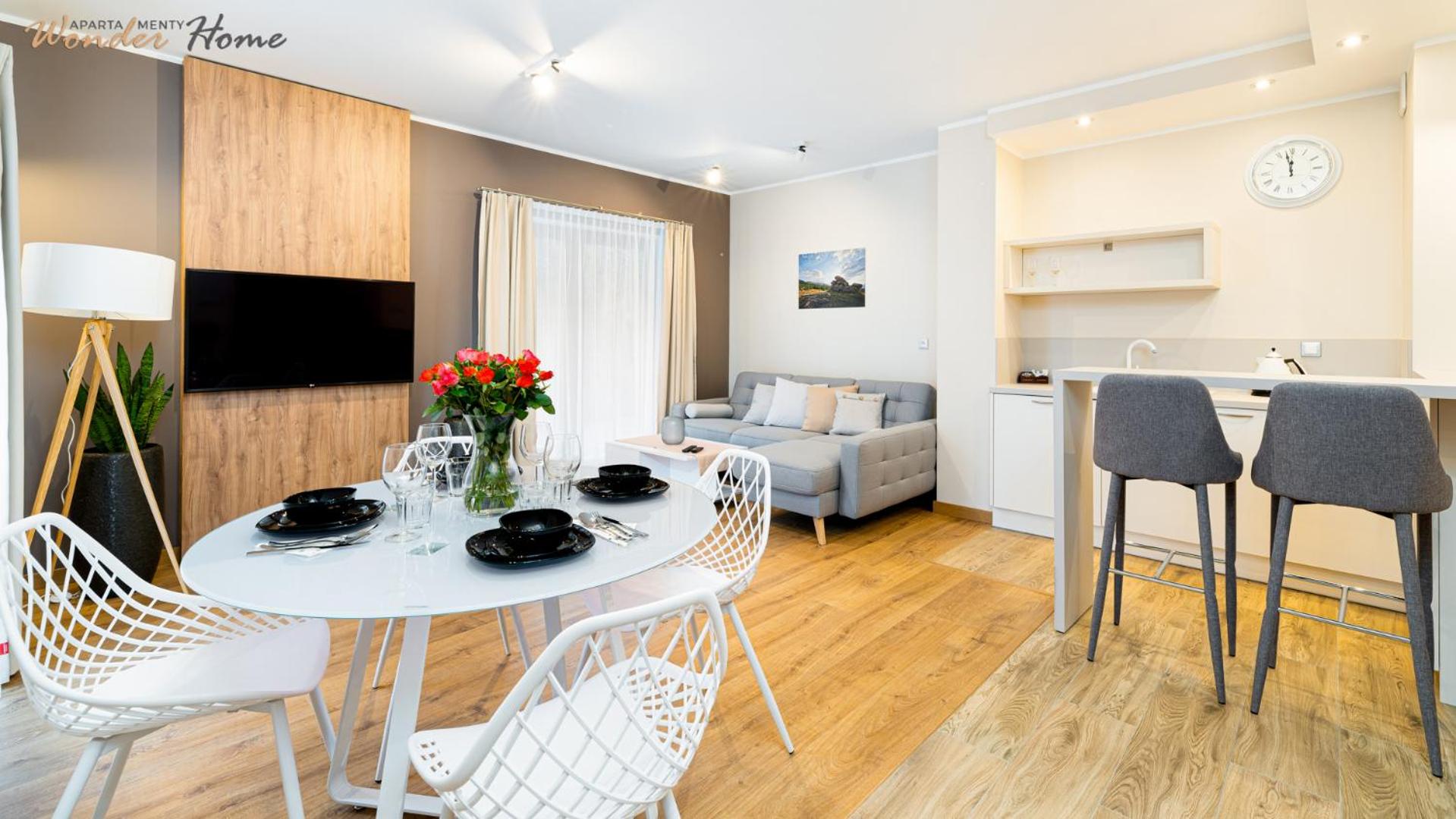Wonder Home - apartamenty z tarasami lub balkonami, blisko kompleksu narciarskiego Ski Arena i Kościoła Wang