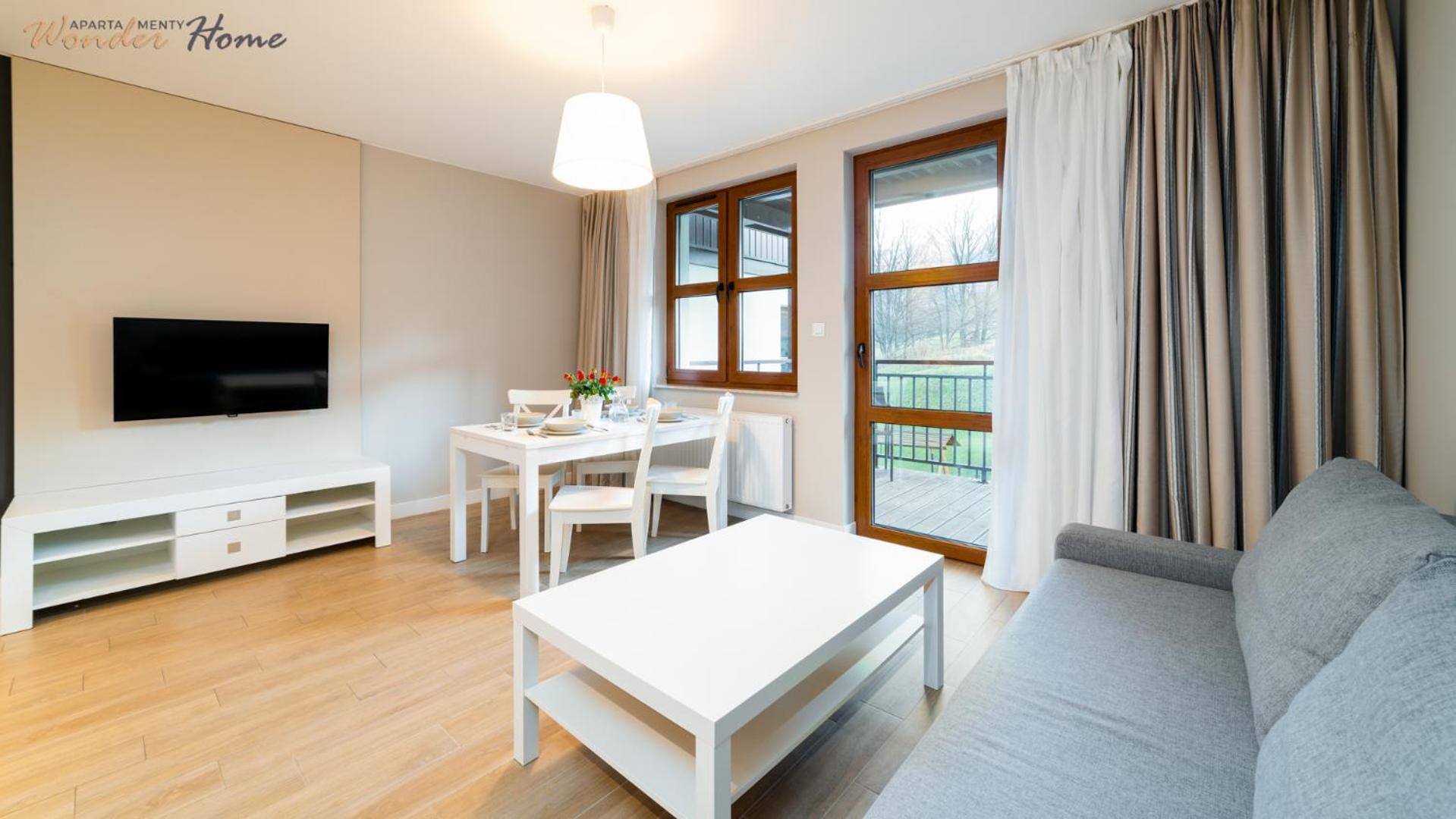 Wonder Home Residence - Apartamenty z balkonami i ogródkami, blisko stoku narciarskiego Karpatka i szlaków turystycznych
