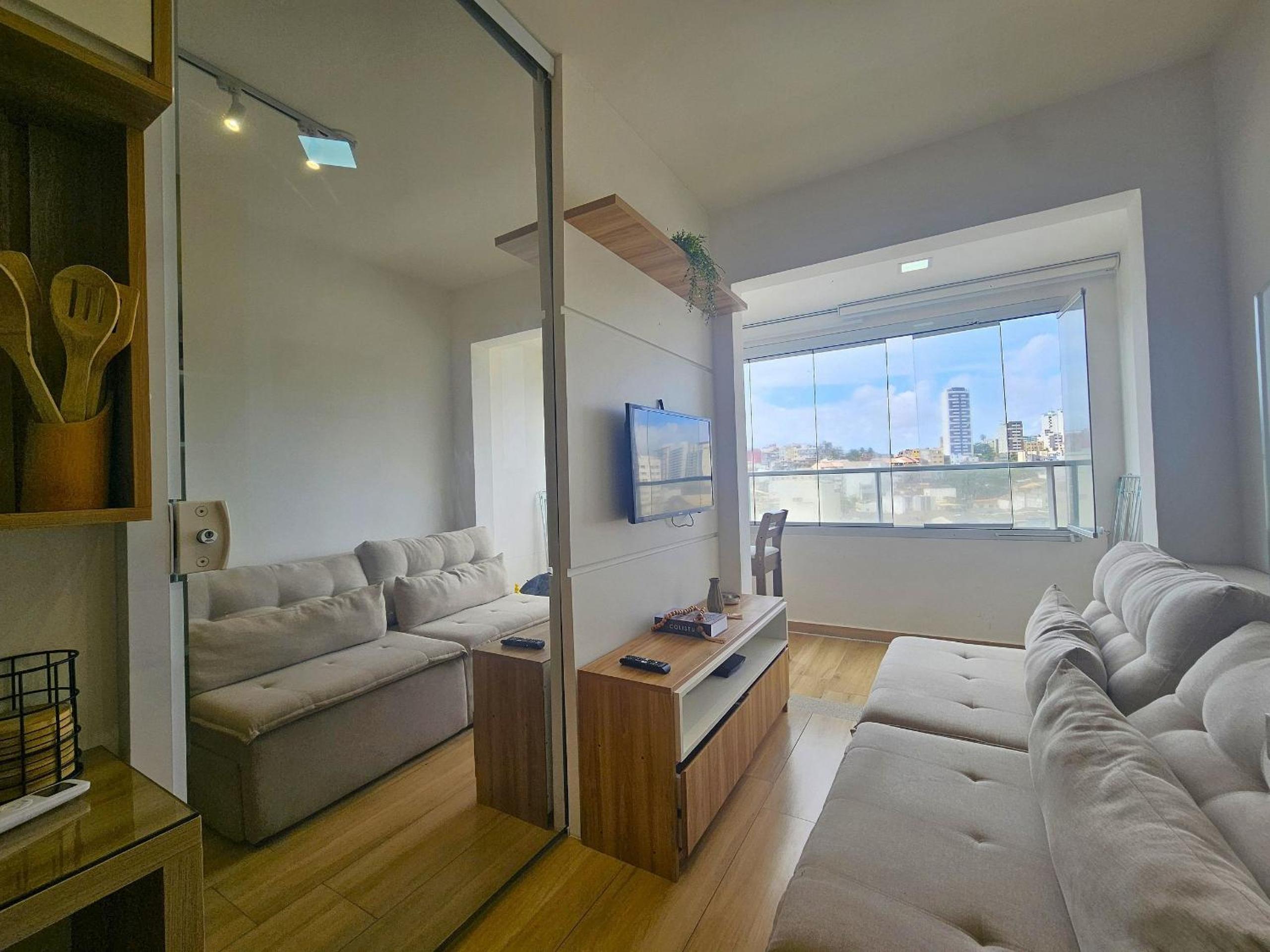 Condo. w/ Pool and Gym 70 m from the Beach - SMA
