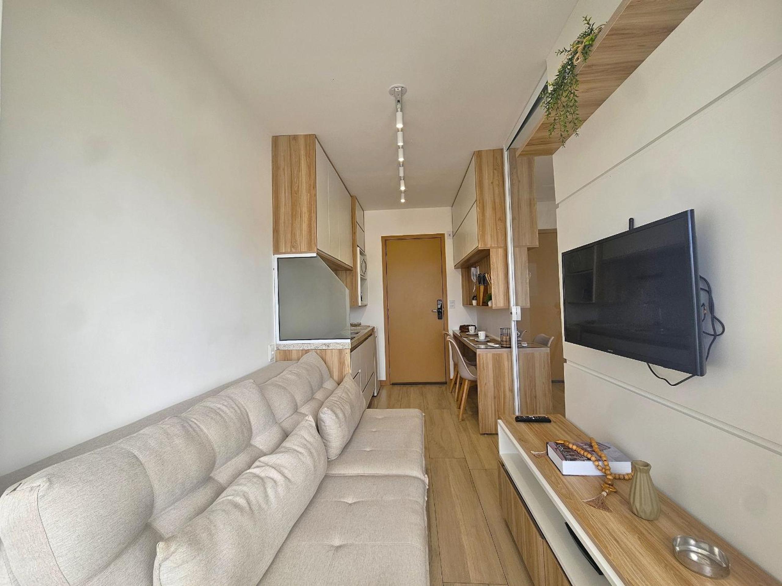 Condo. w/ Pool and Gym 70 m from the Beach - SMA