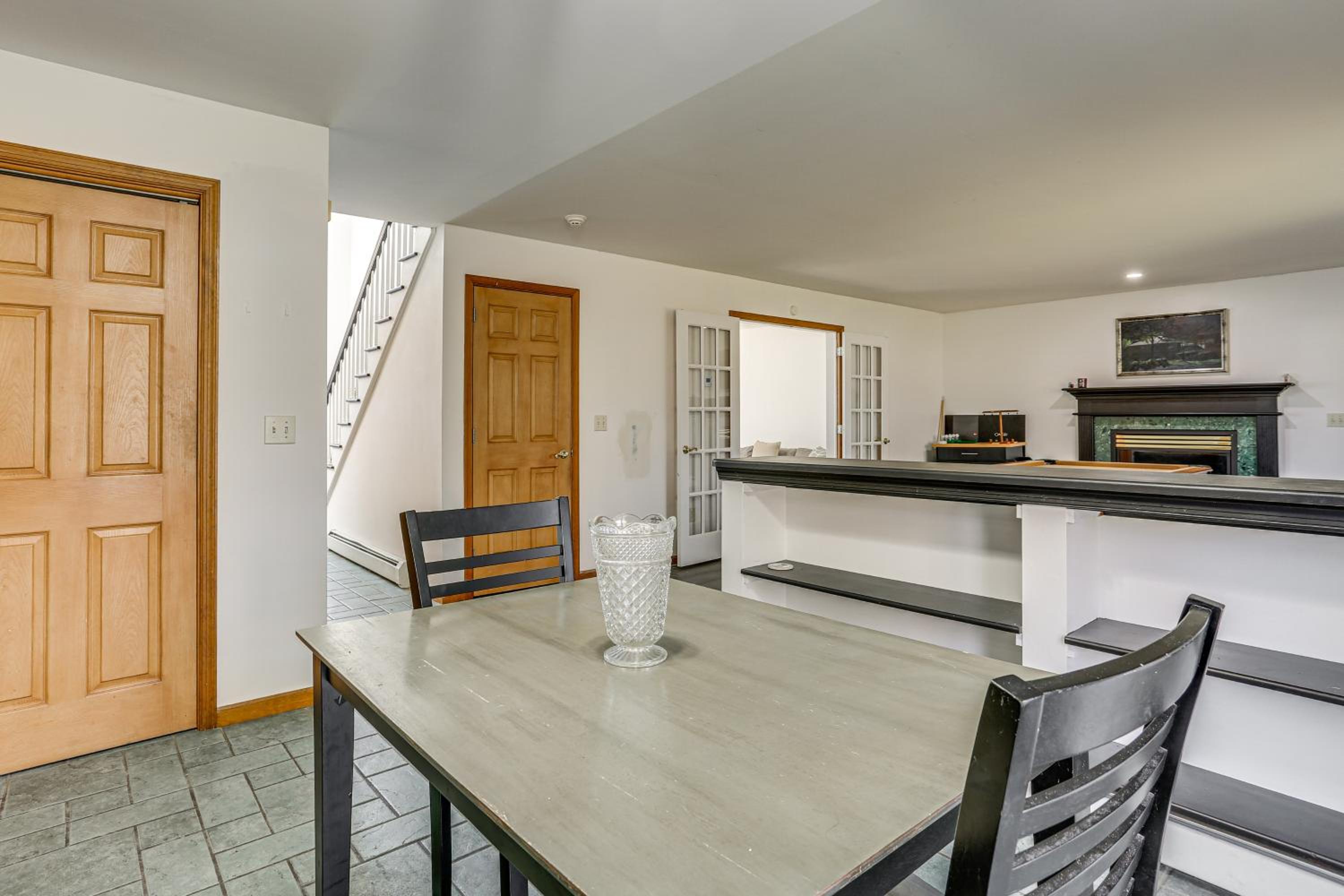 Hike, Ski and Game Spacious Poconos Home with Yard