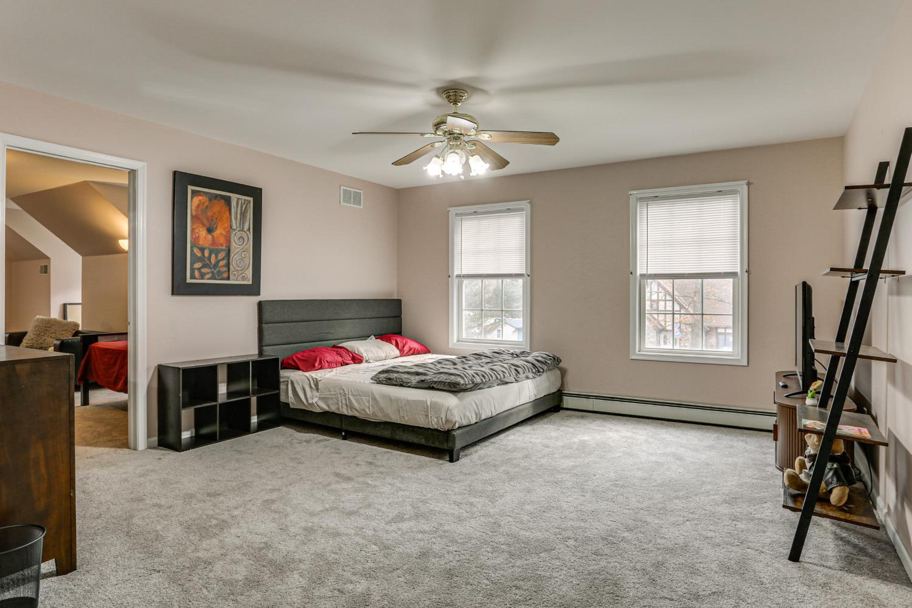 Hike, Ski and Game Spacious Poconos Home with Yard