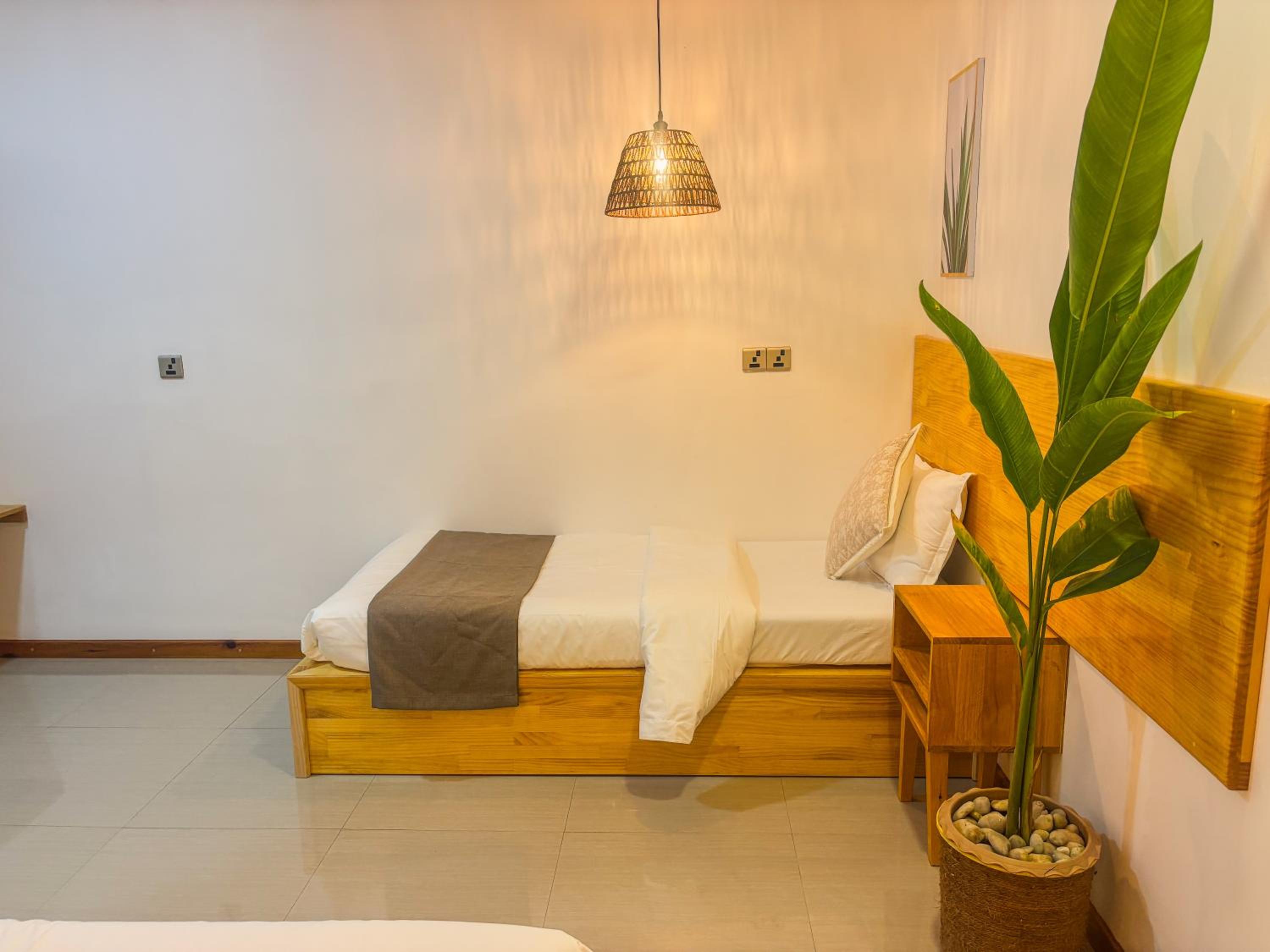 Eco Palm Mathiveri - Guest House with Complimentary Shared Kitchen & Laundry
