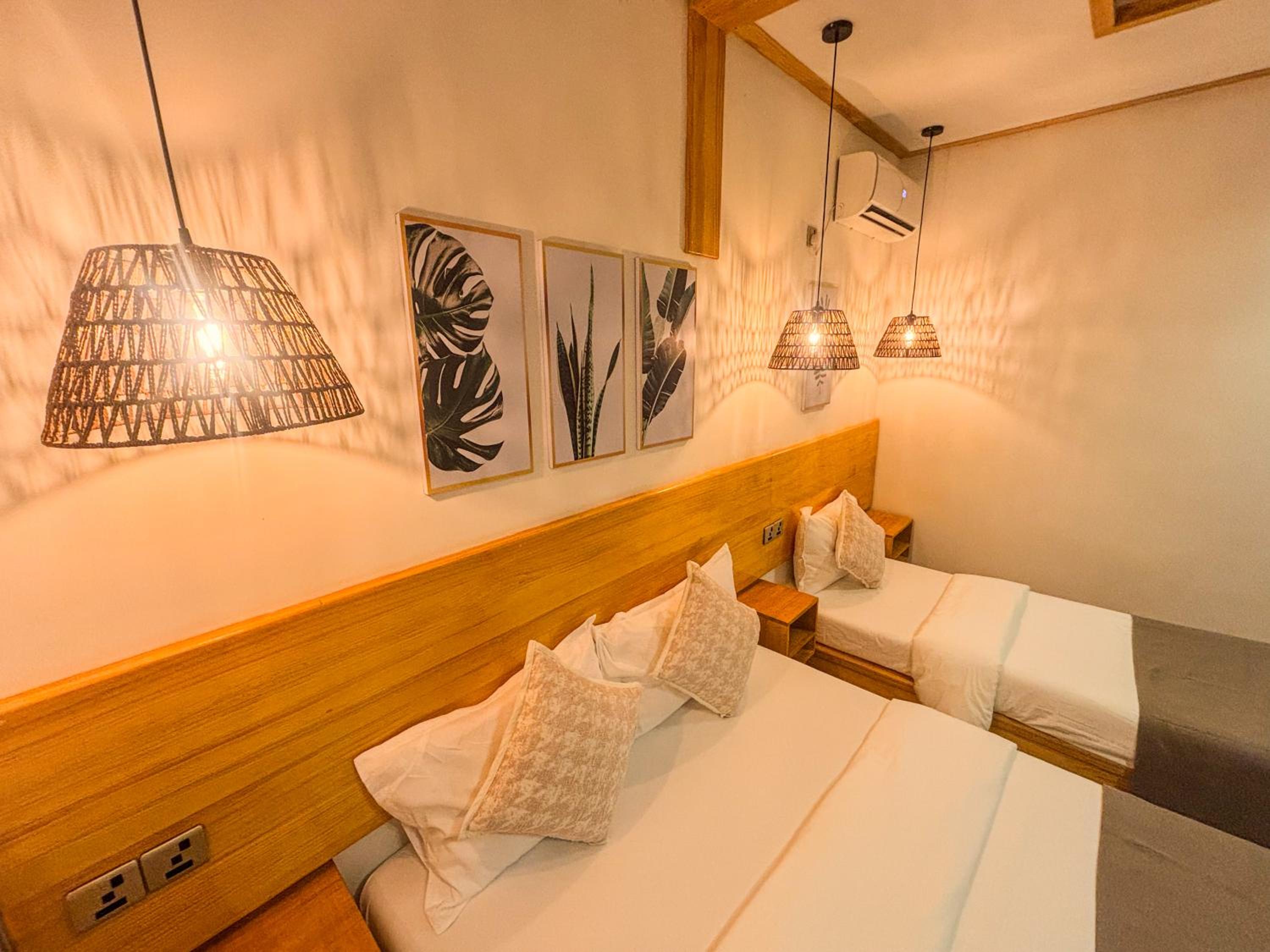 Eco Palm Mathiveri - Guest House with Complimentary Shared Kitchen & Laundry