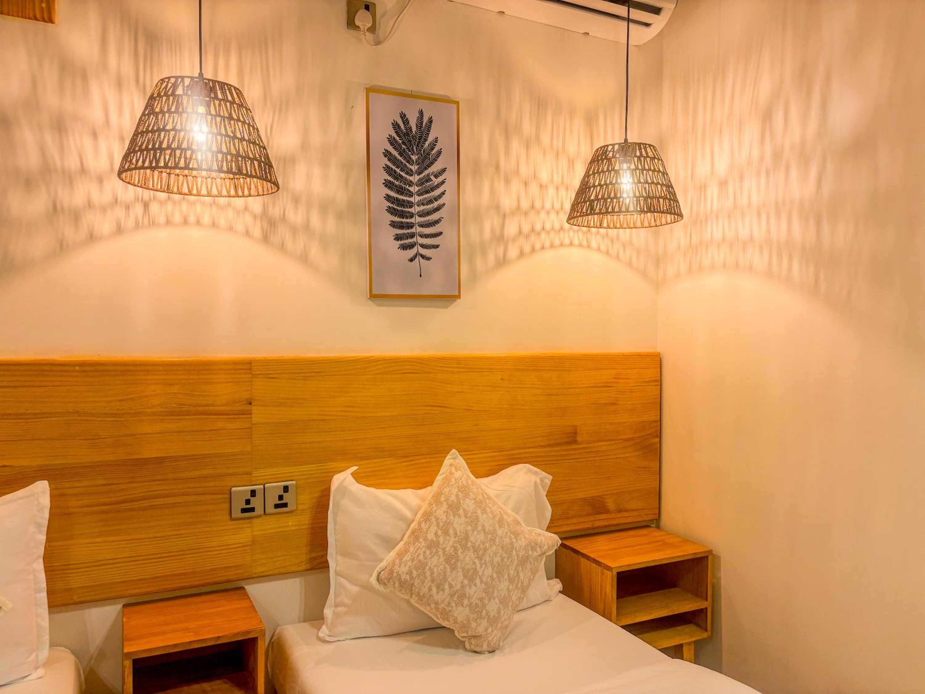 Eco Palm Mathiveri - Guest House with Complimentary Shared Kitchen & Laundry