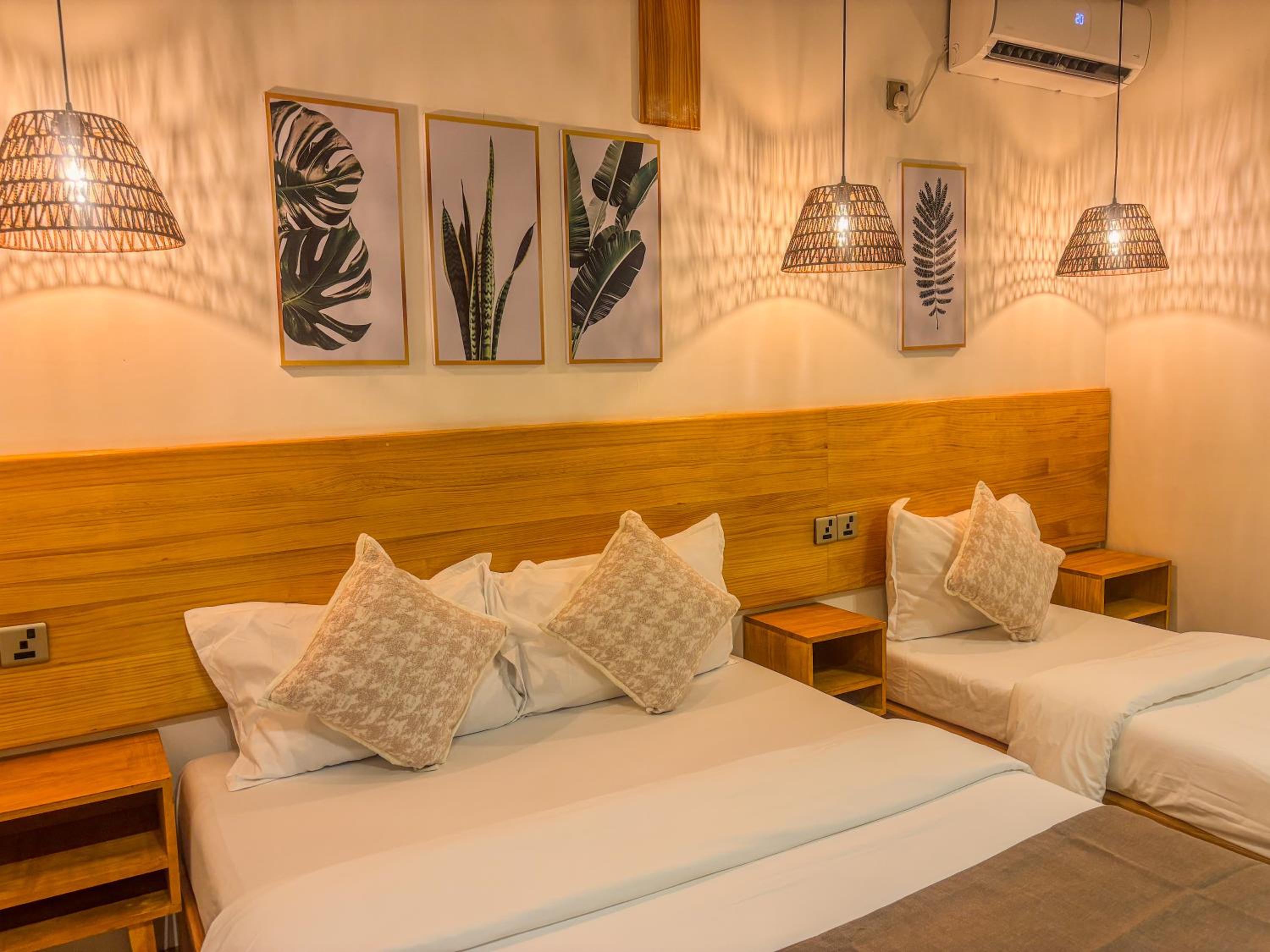 Eco Palm Mathiveri - Guest House with Complimentary Shared Kitchen & Laundry