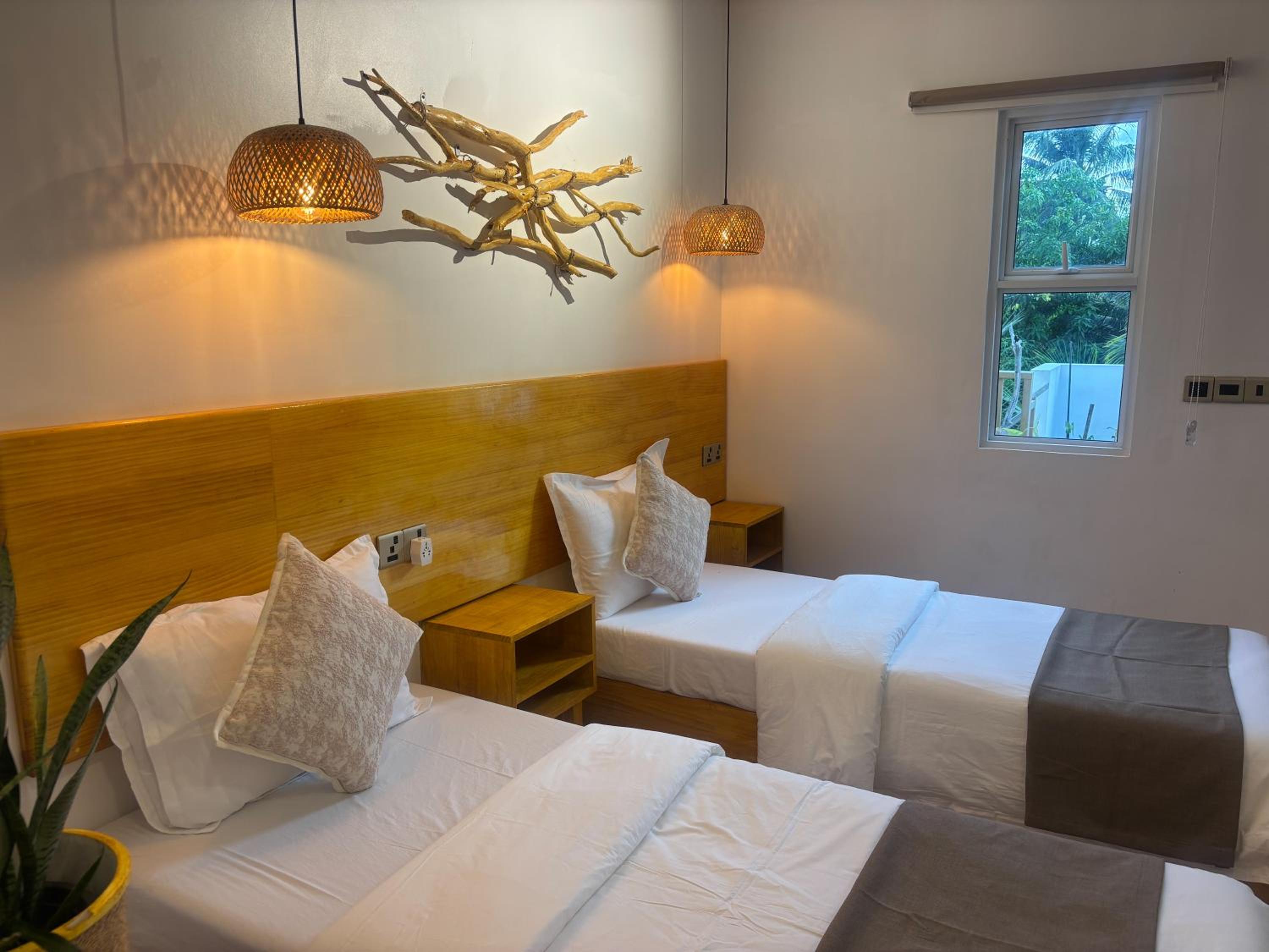 Eco Palm Mathiveri - Guest House with Complimentary Shared Kitchen & Laundry