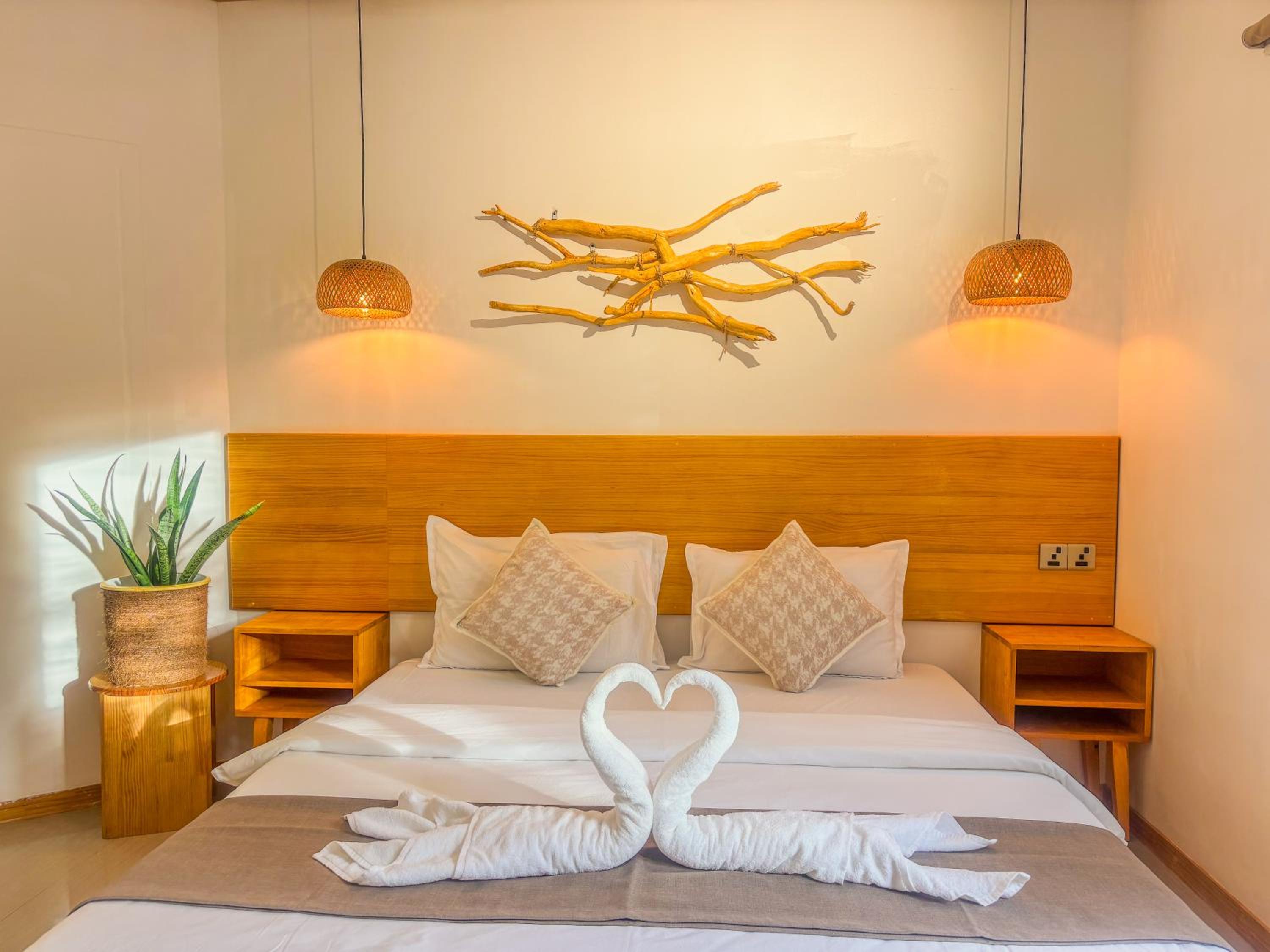 Eco Palm Mathiveri - Guest House with Complimentary Shared Kitchen & Laundry