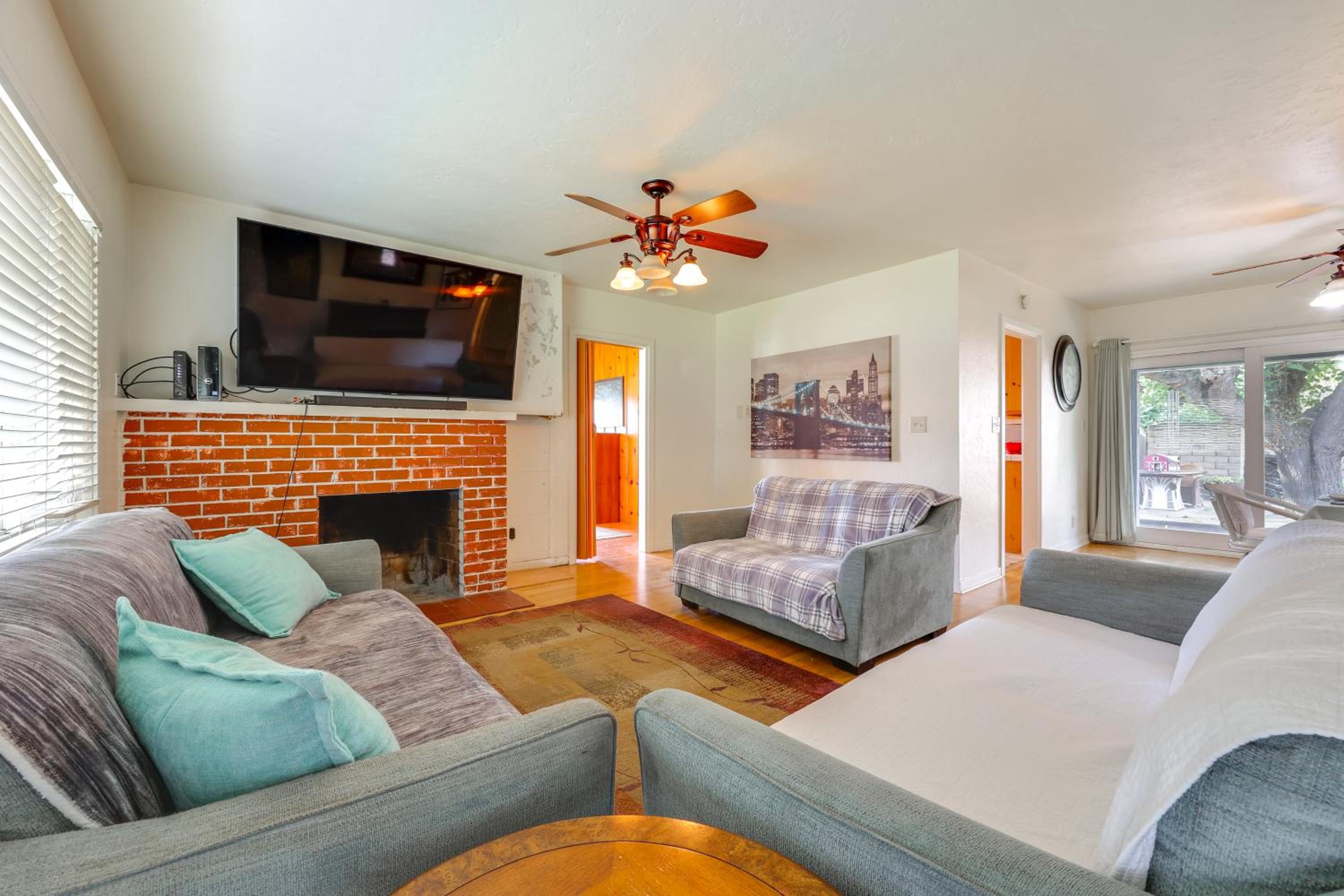Hot Tub, Patio and Outdoor Games at Visalia Home