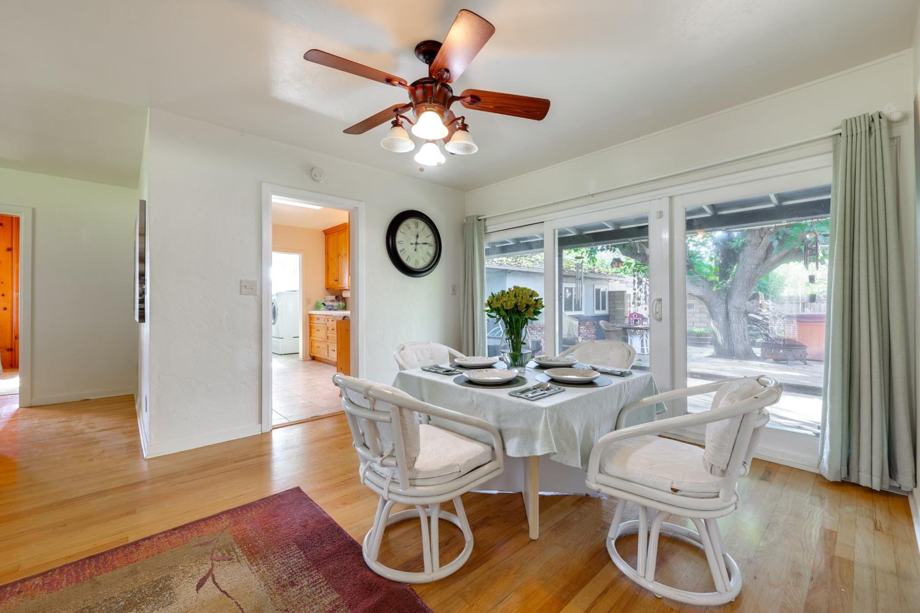 Hot Tub, Patio and Outdoor Games at Visalia Home