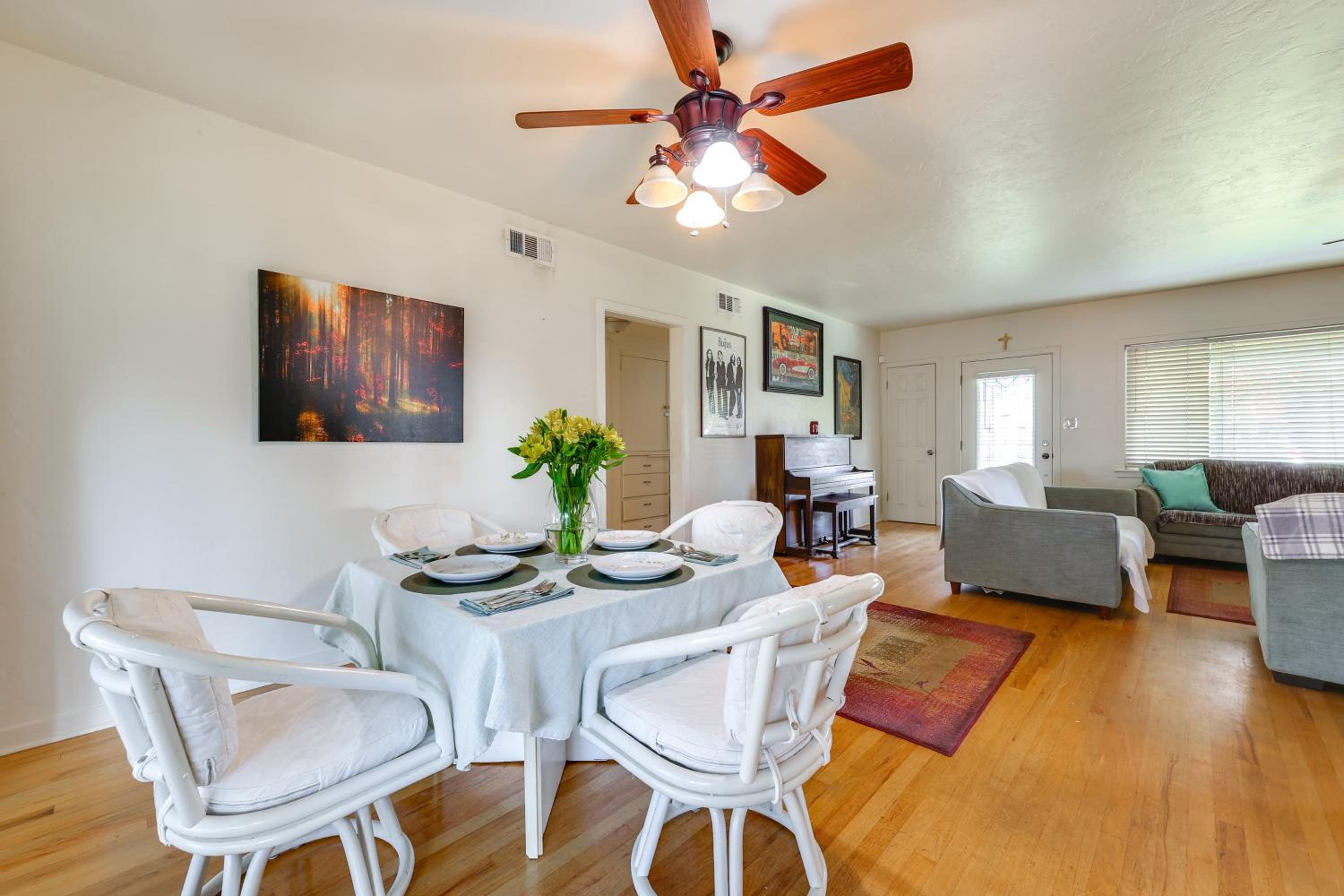 Hot Tub, Patio and Outdoor Games at Visalia Home