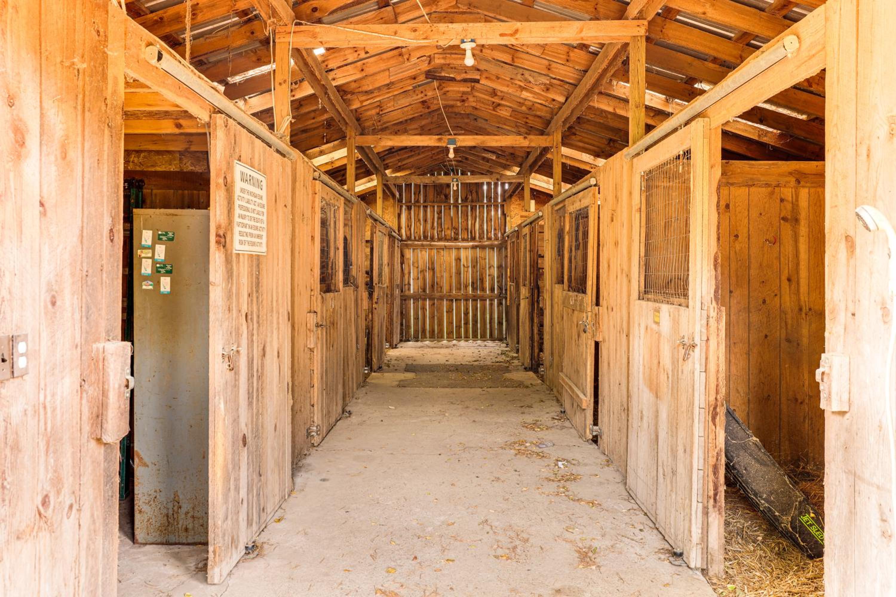 Spacious Log Home with 13 Acres, Ponds and Fire Pit!