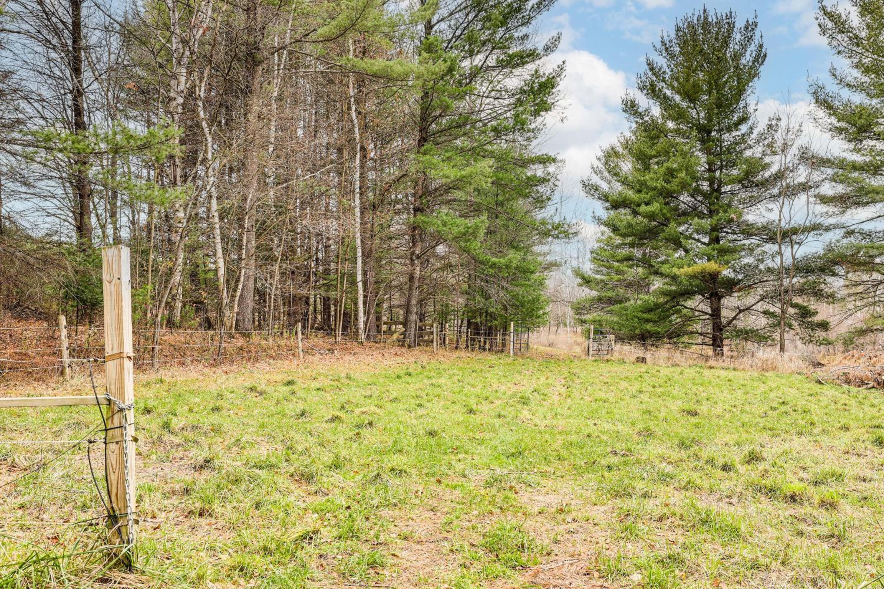 Spacious Log Home with 13 Acres, Ponds and Fire Pit!