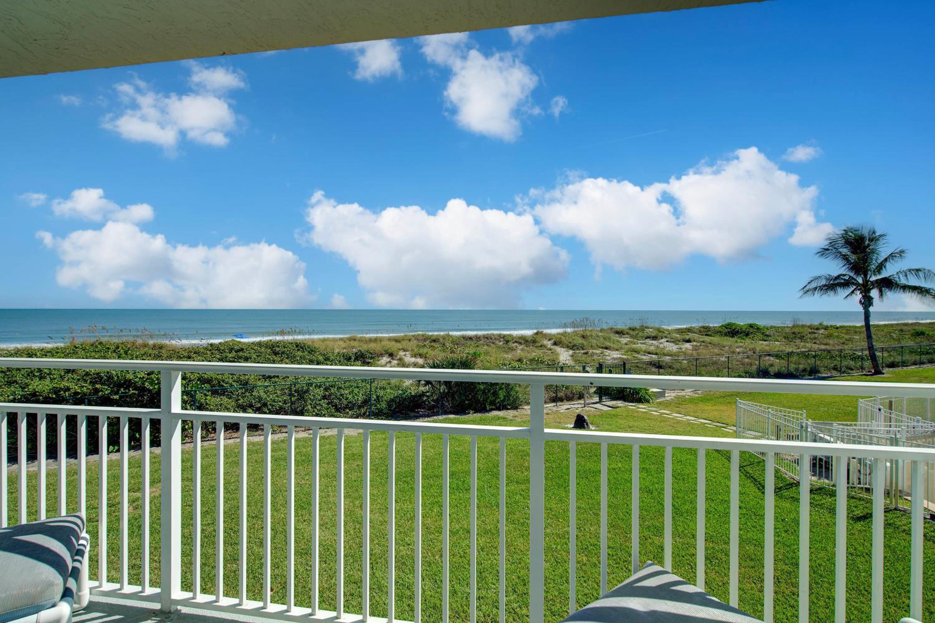 Steps to Sand Ocean-View Condo in Cocoa Beach!