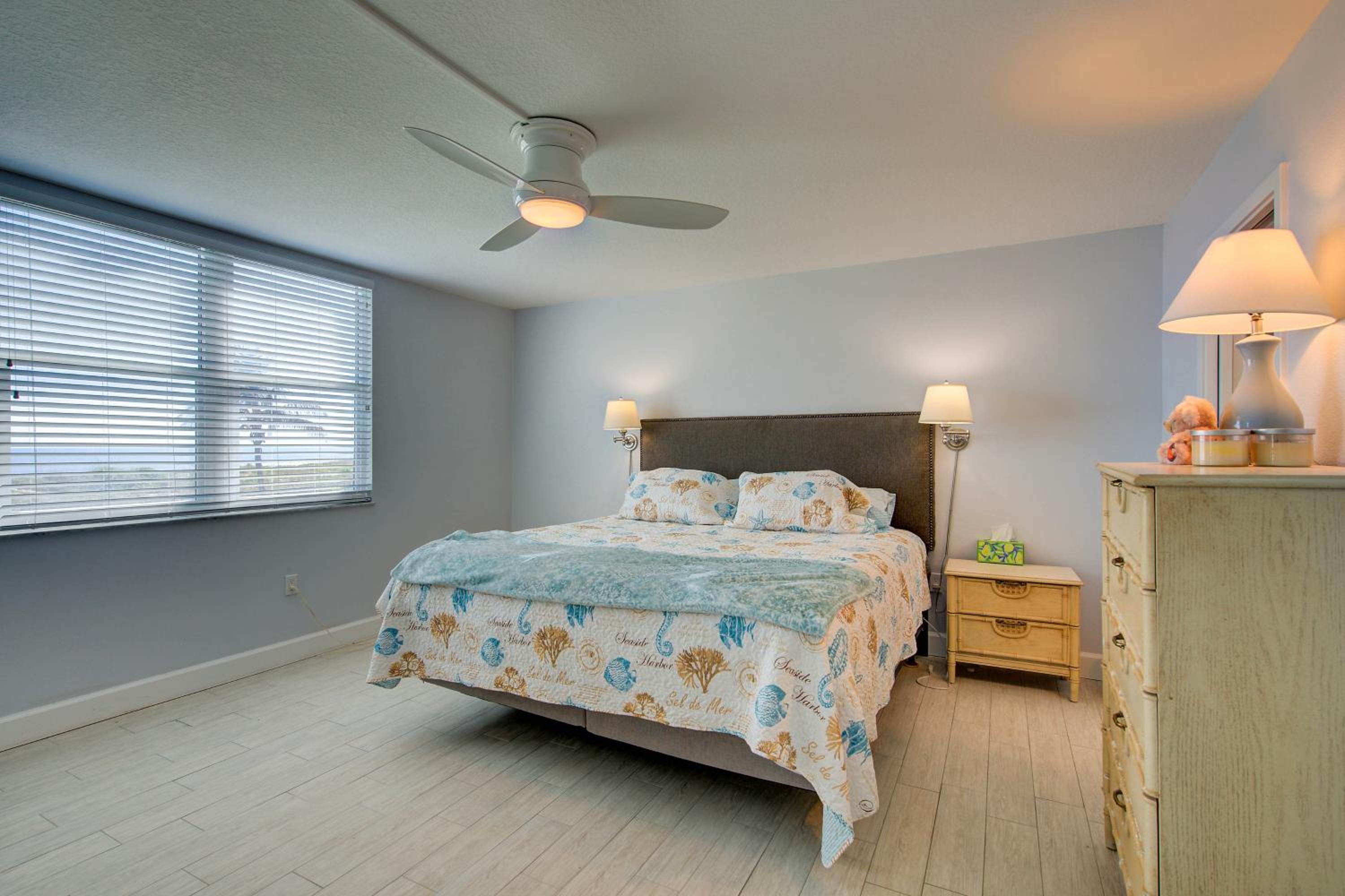 Steps to Sand Ocean-View Condo in Cocoa Beach!