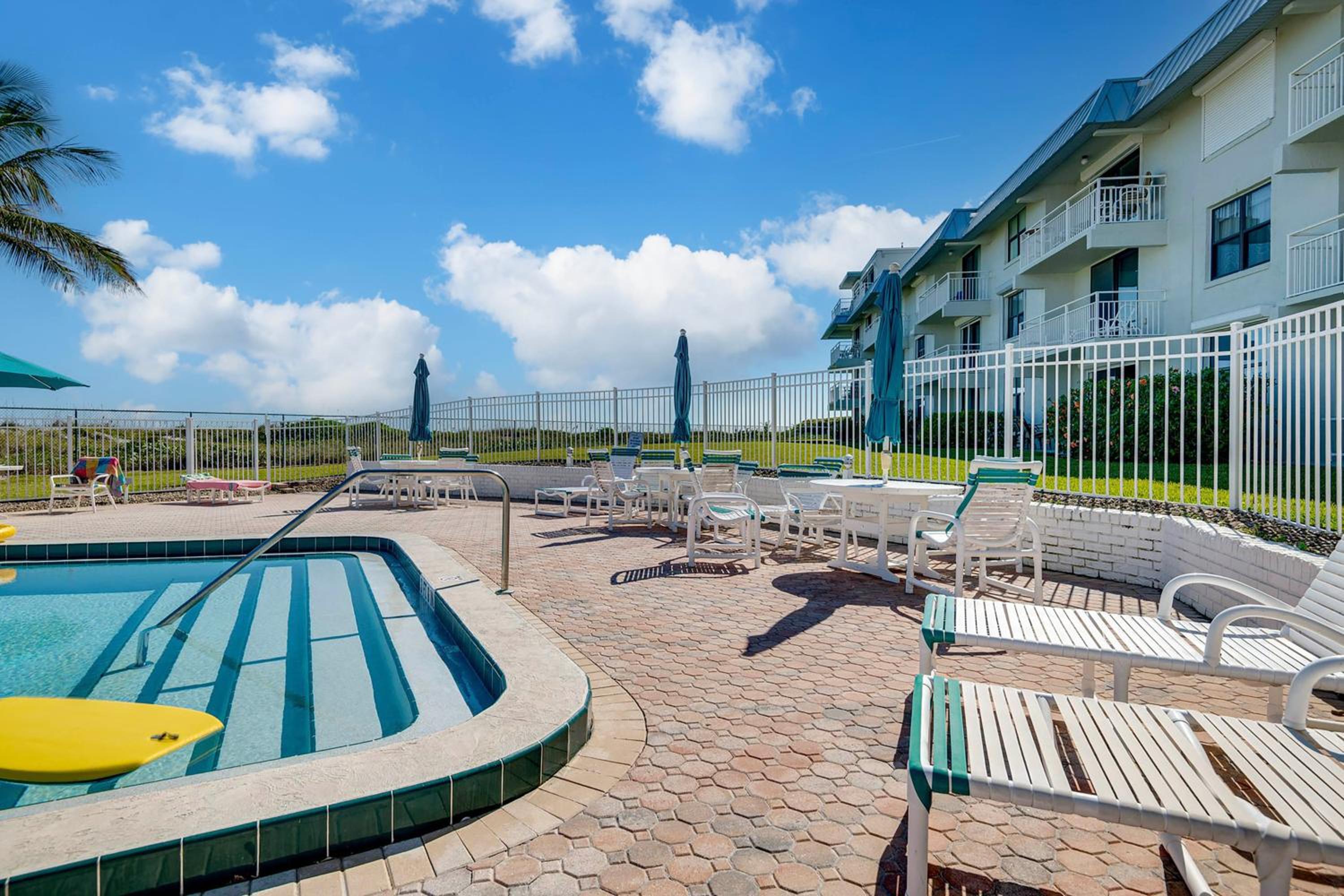 Steps to Sand Ocean-View Condo in Cocoa Beach!
