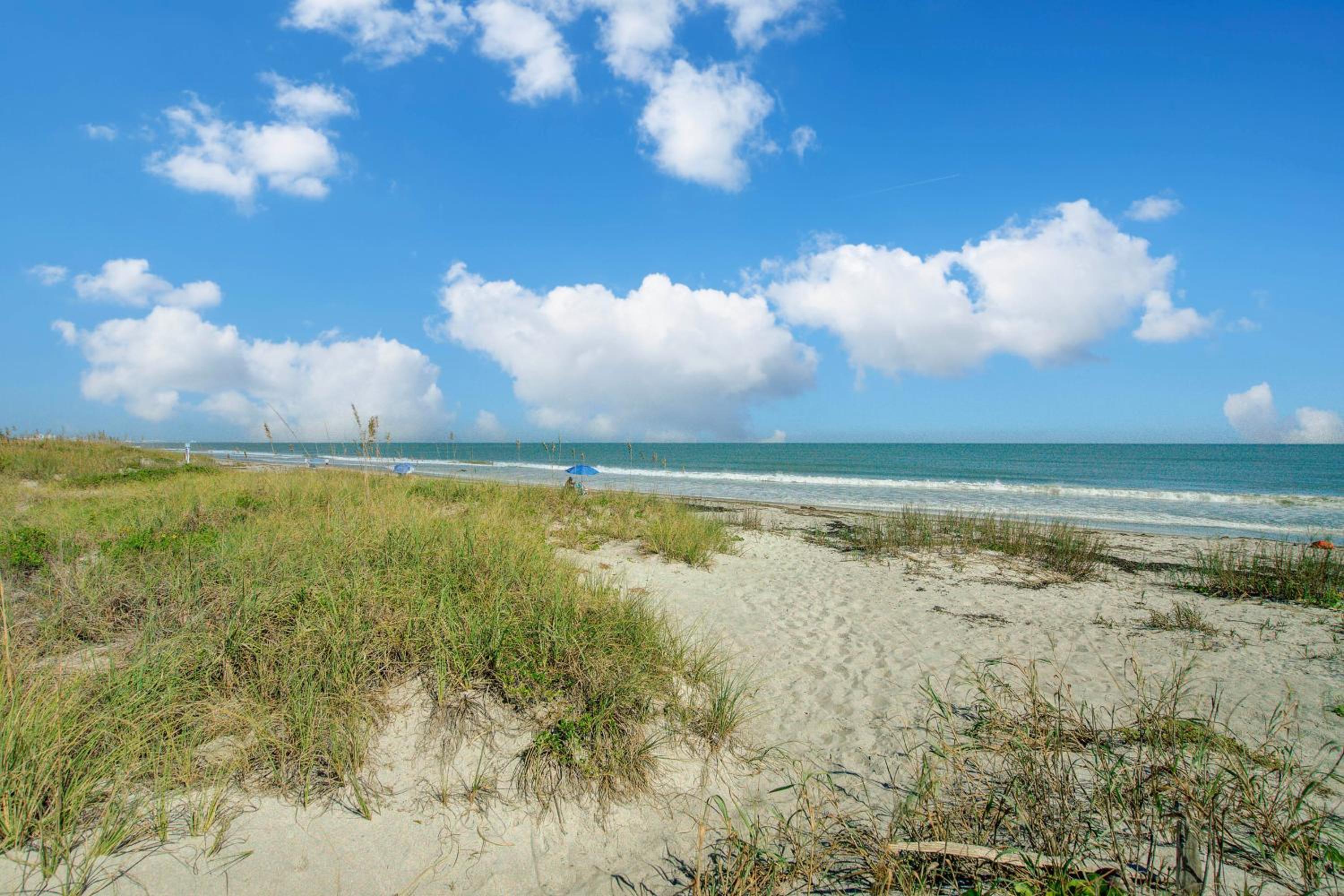 Steps to Sand Ocean-View Condo in Cocoa Beach!