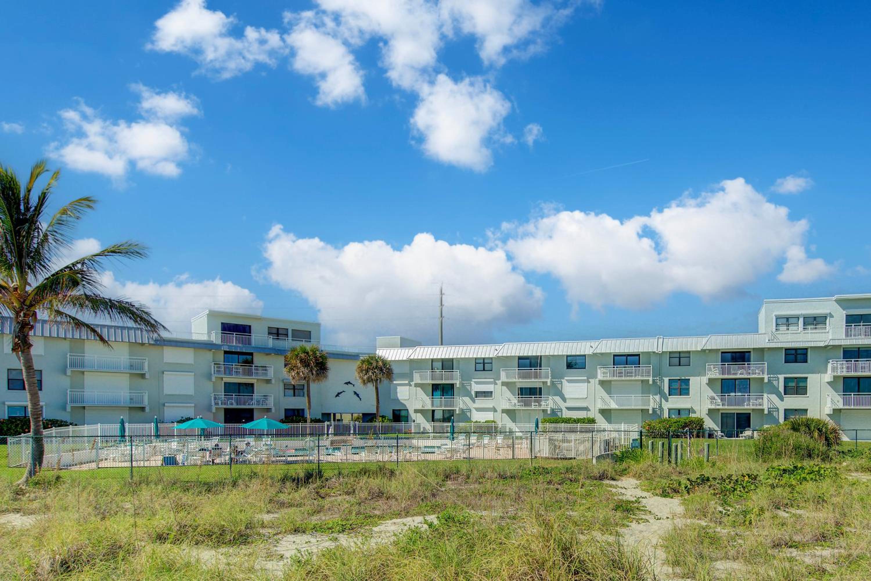 Steps to Sand Ocean-View Condo in Cocoa Beach!