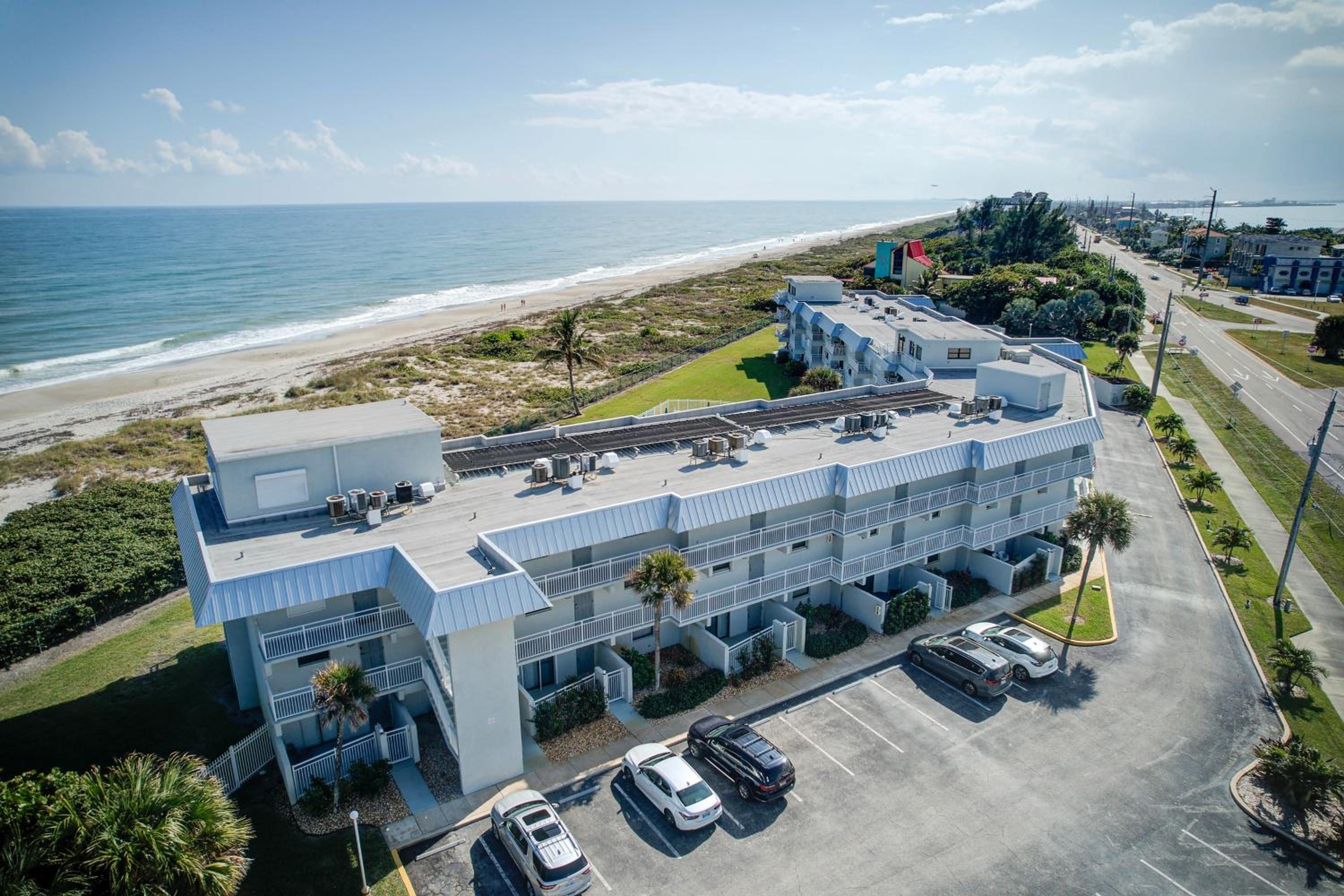 Steps to Sand Ocean-View Condo in Cocoa Beach!