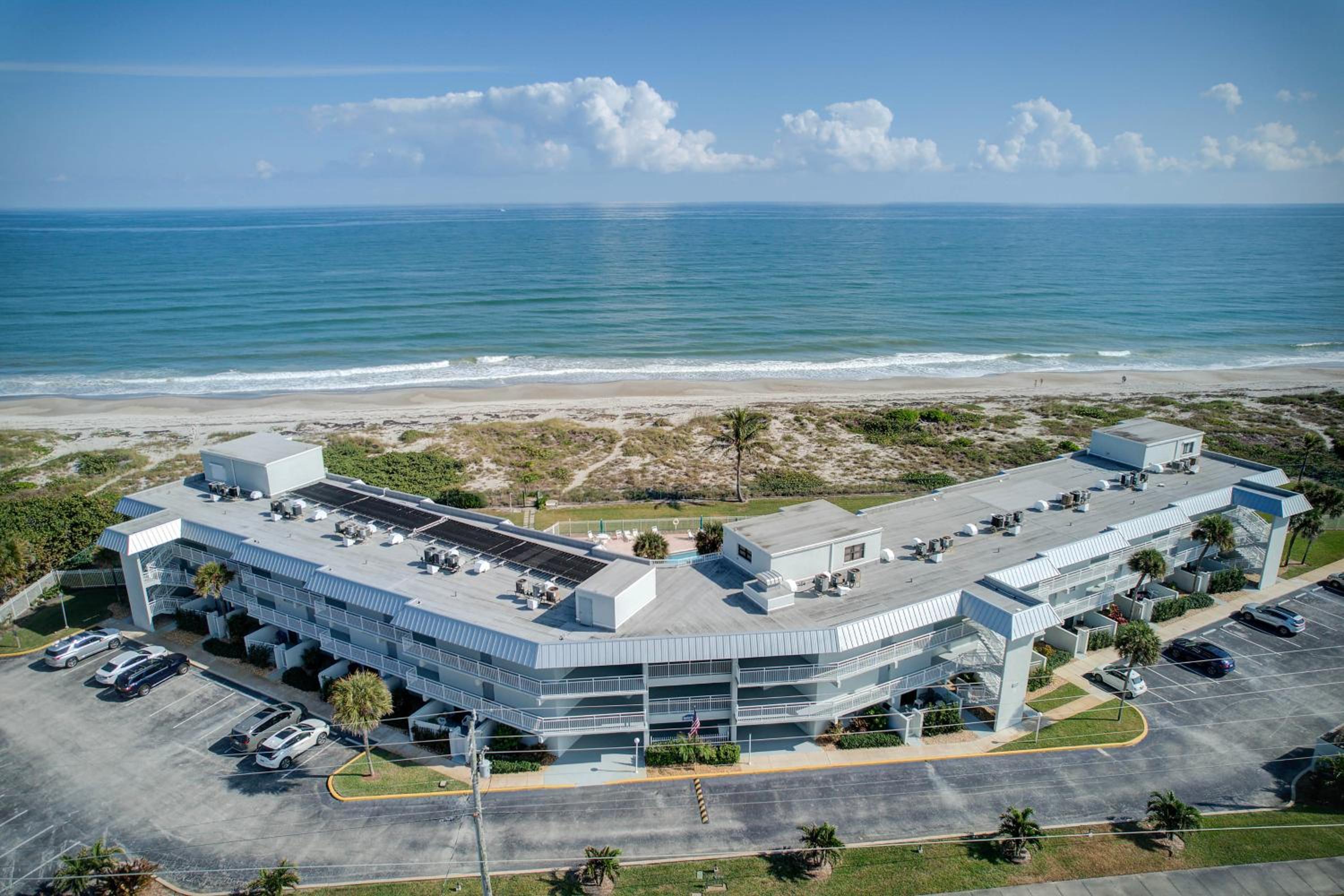 Steps to Sand Ocean-View Condo in Cocoa Beach!
