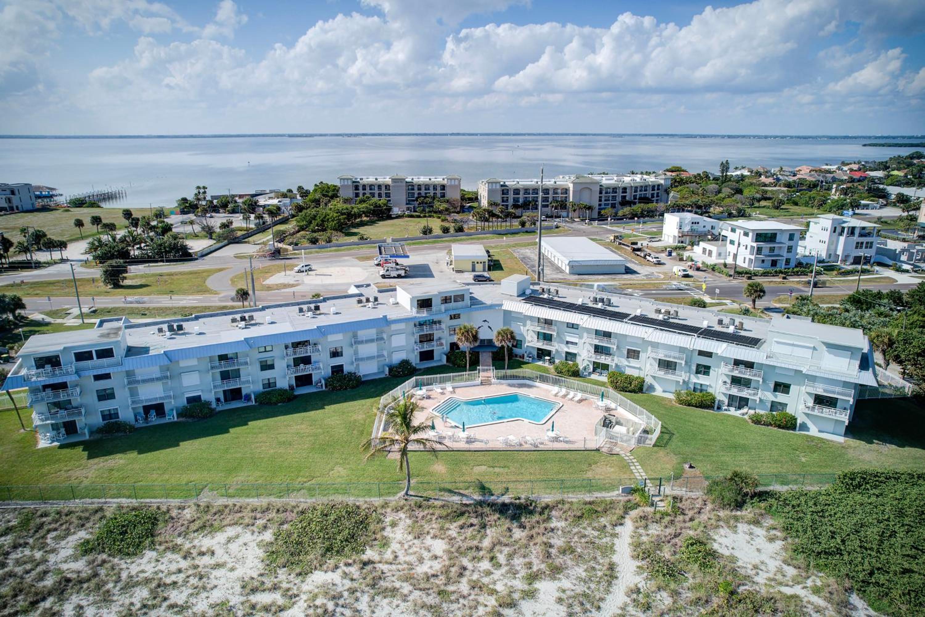 Steps to Sand Ocean-View Condo in Cocoa Beach!