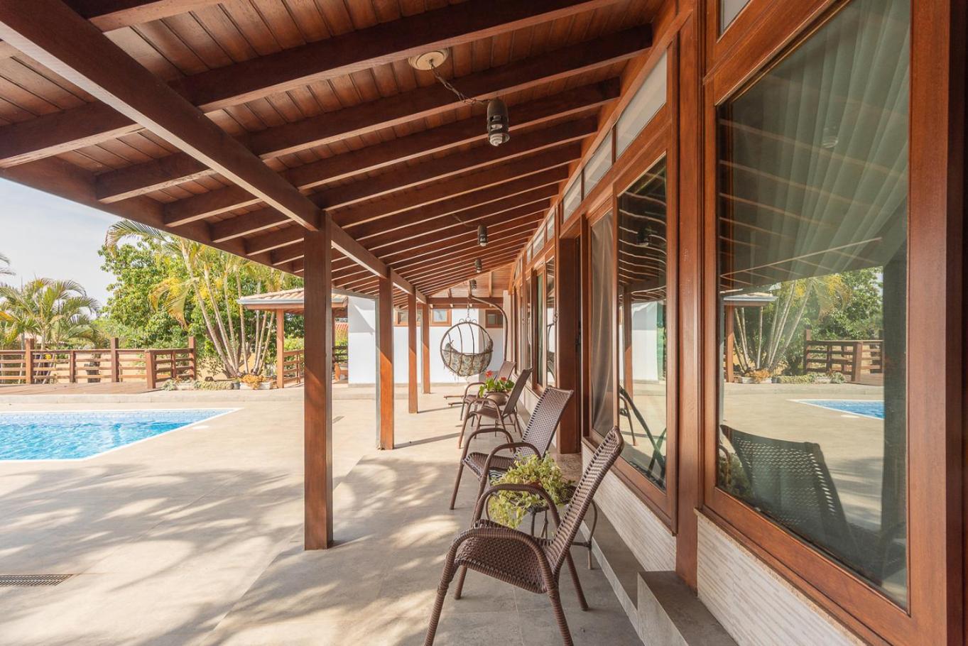 Casa de Campo c Piscina, Churrasqueira e Jacuzzi